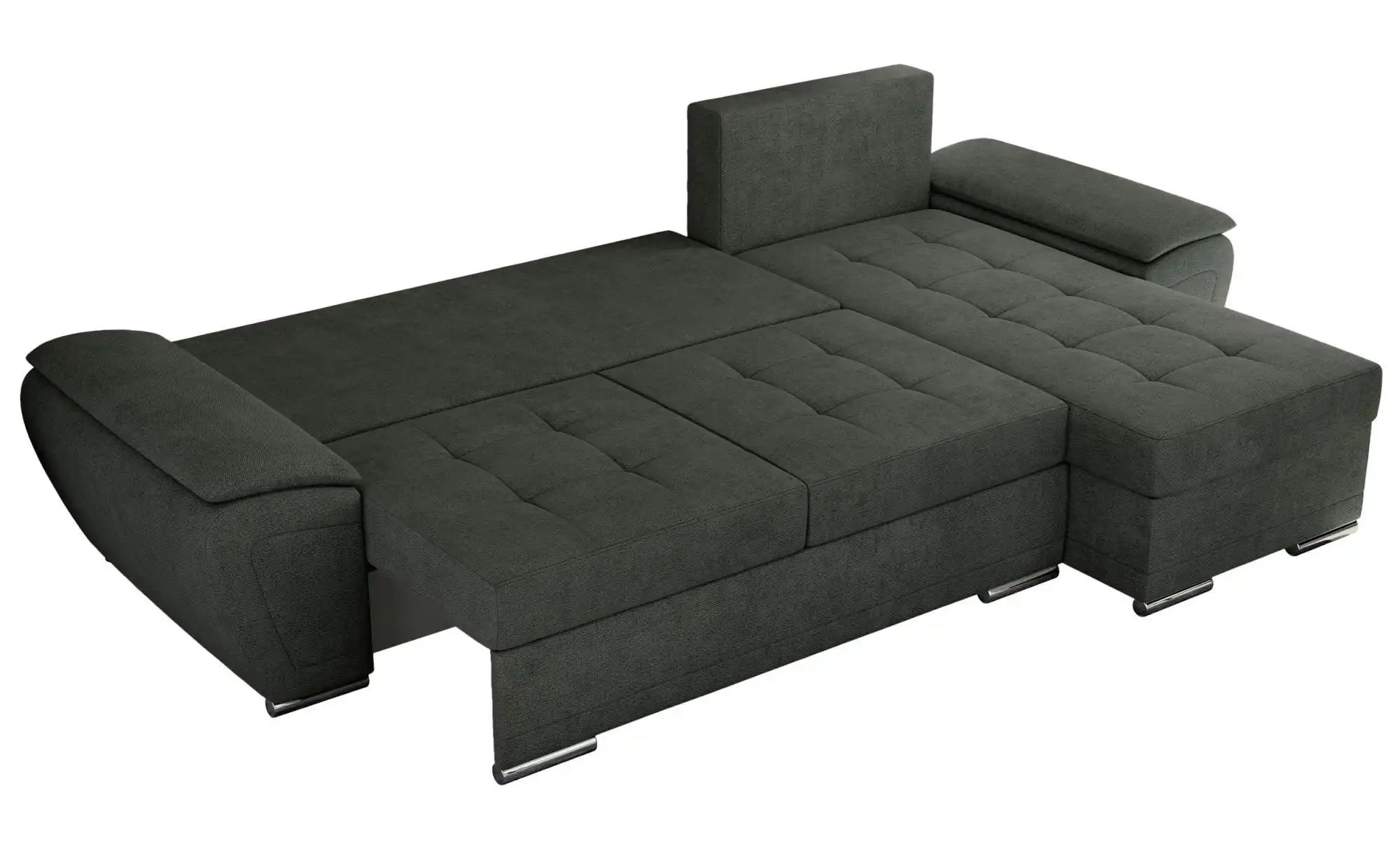 Ecksofa mit Schlaffunktion Umbria ¦ grau ¦ Maße (cm): B: 271 H: 85 Polsterm günstig online kaufen