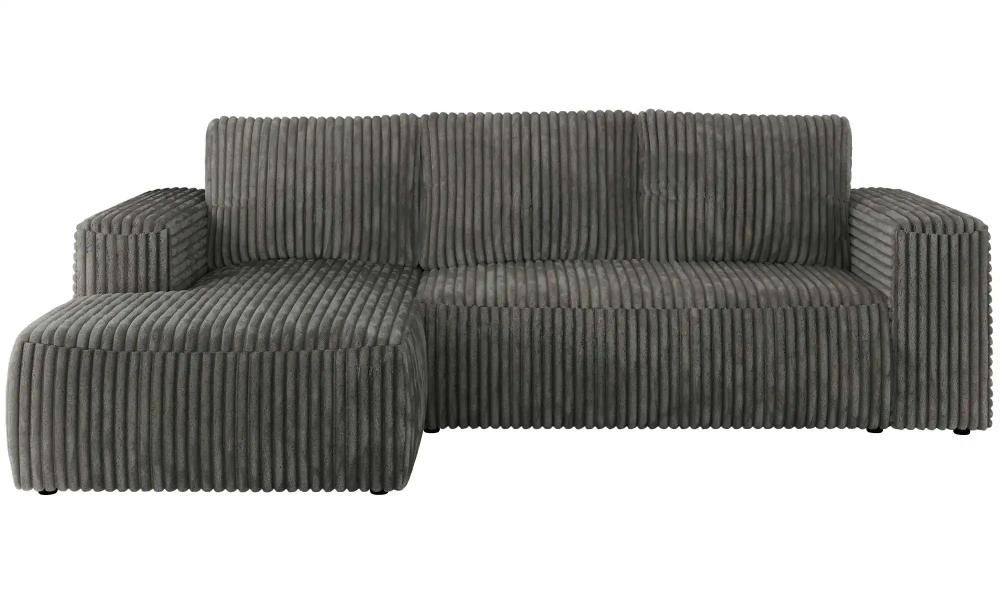 Ecksofa Beige mit Schlaffunktion Trentino ¦ grau ¦ Maße (cm): B: 266 H: 89 günstig online kaufen