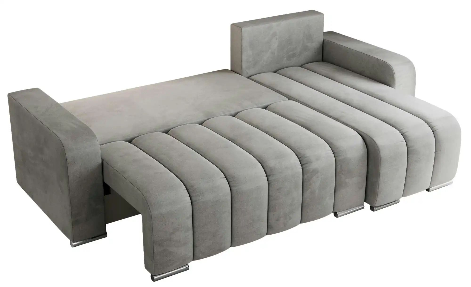 Thumbnail - Ecksofa mit Schlaffunktion Kirasso ¦ grau ¦ Maße (cm): B: 245 H: 86 Polstermöbel > Sofas > Ecksofas - Höffner