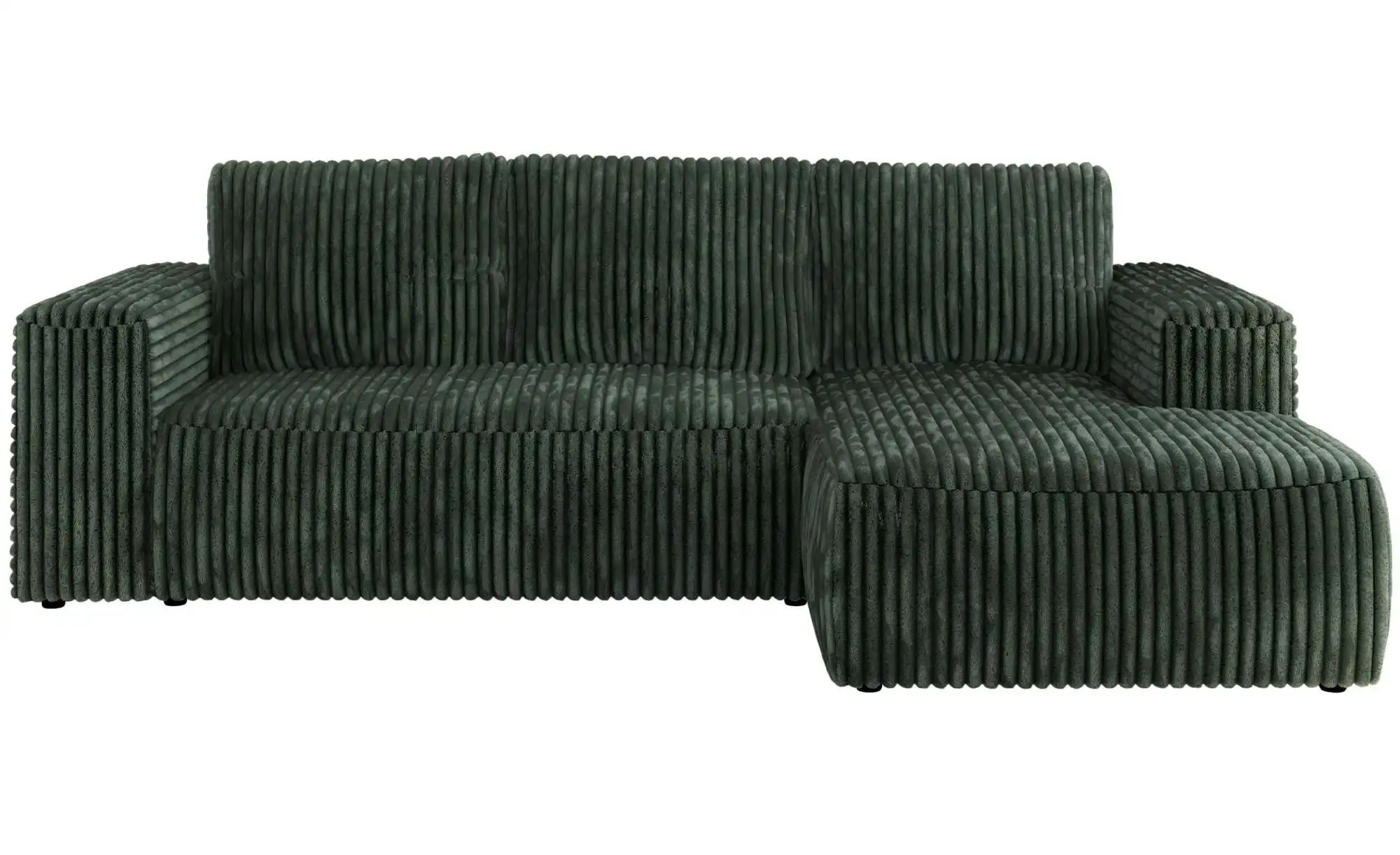 Ecksofa Beige mit Schlaffunktion Trentino ¦ grün ¦ Maße (cm): B: 266 H: 89 günstig online kaufen