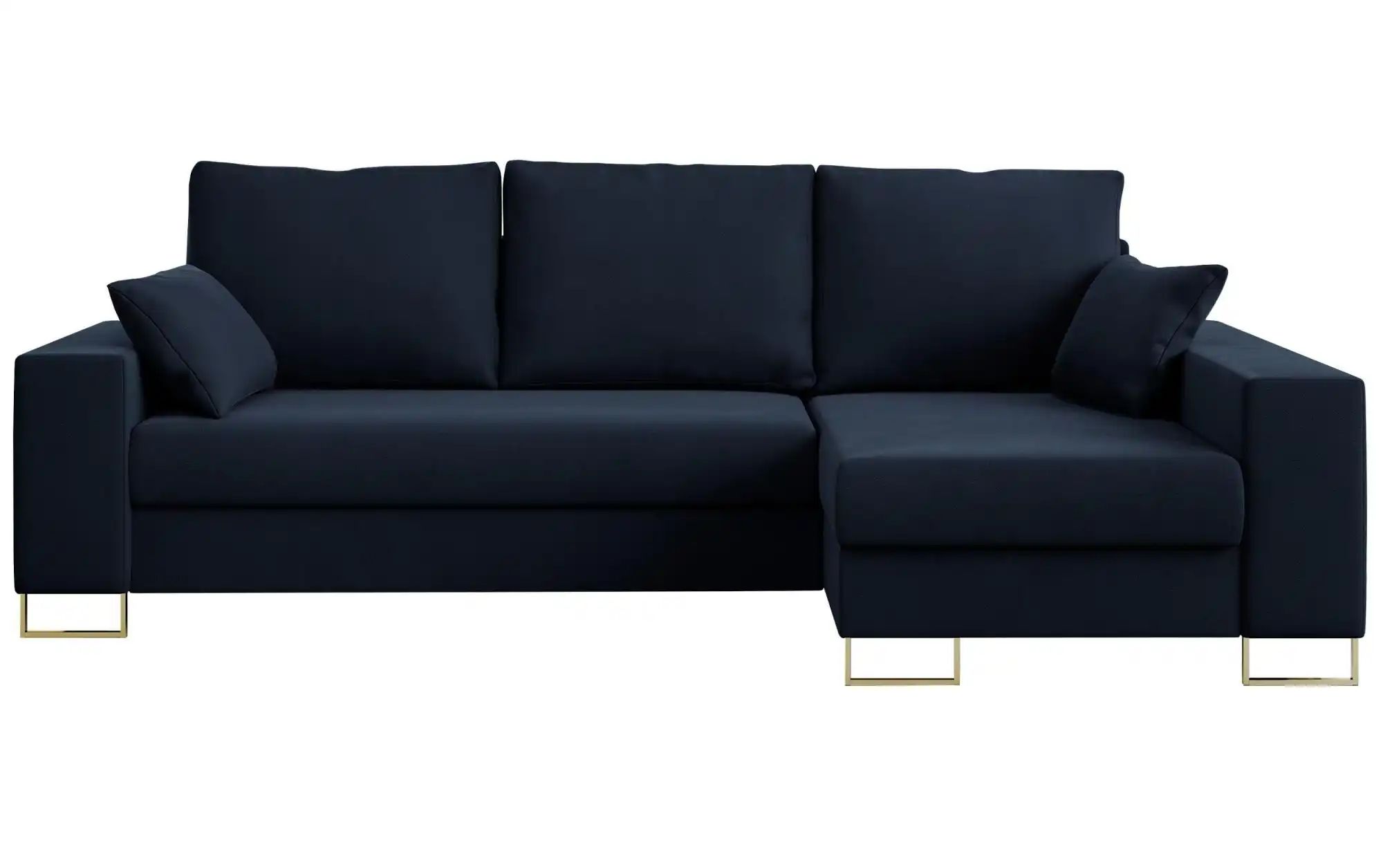 Ecksofa mit Schlaffunktion Dorain ¦ blau ¦ Maße (cm): B: 242 H: 85 Polsterm günstig online kaufen
