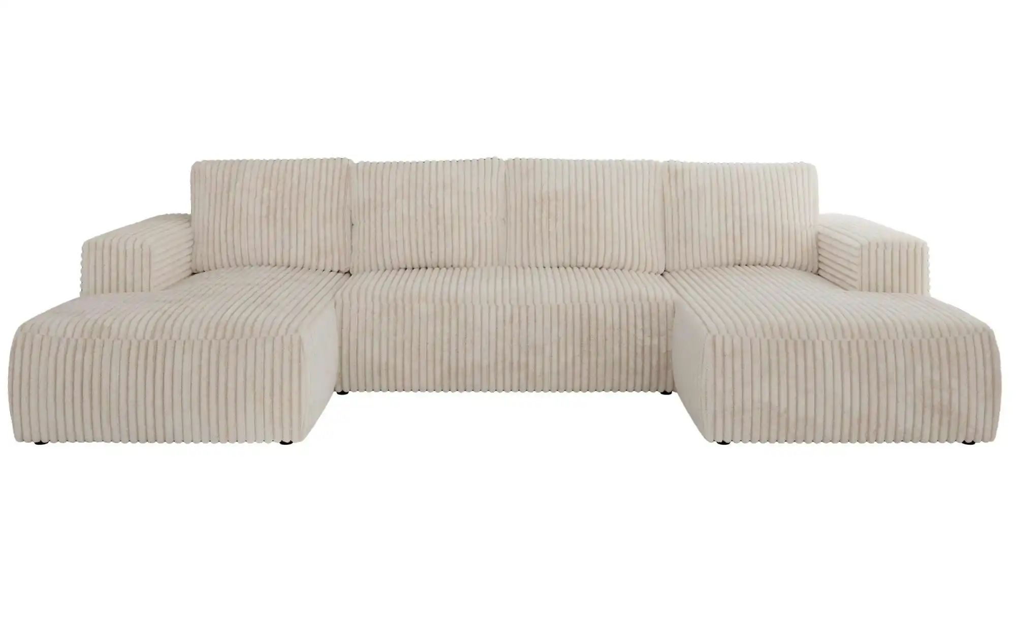 Wohnlandschaft mit Schlaffunktion Trentino ¦ creme ¦ Maße (cm): B: 334 H: 9 günstig online kaufen