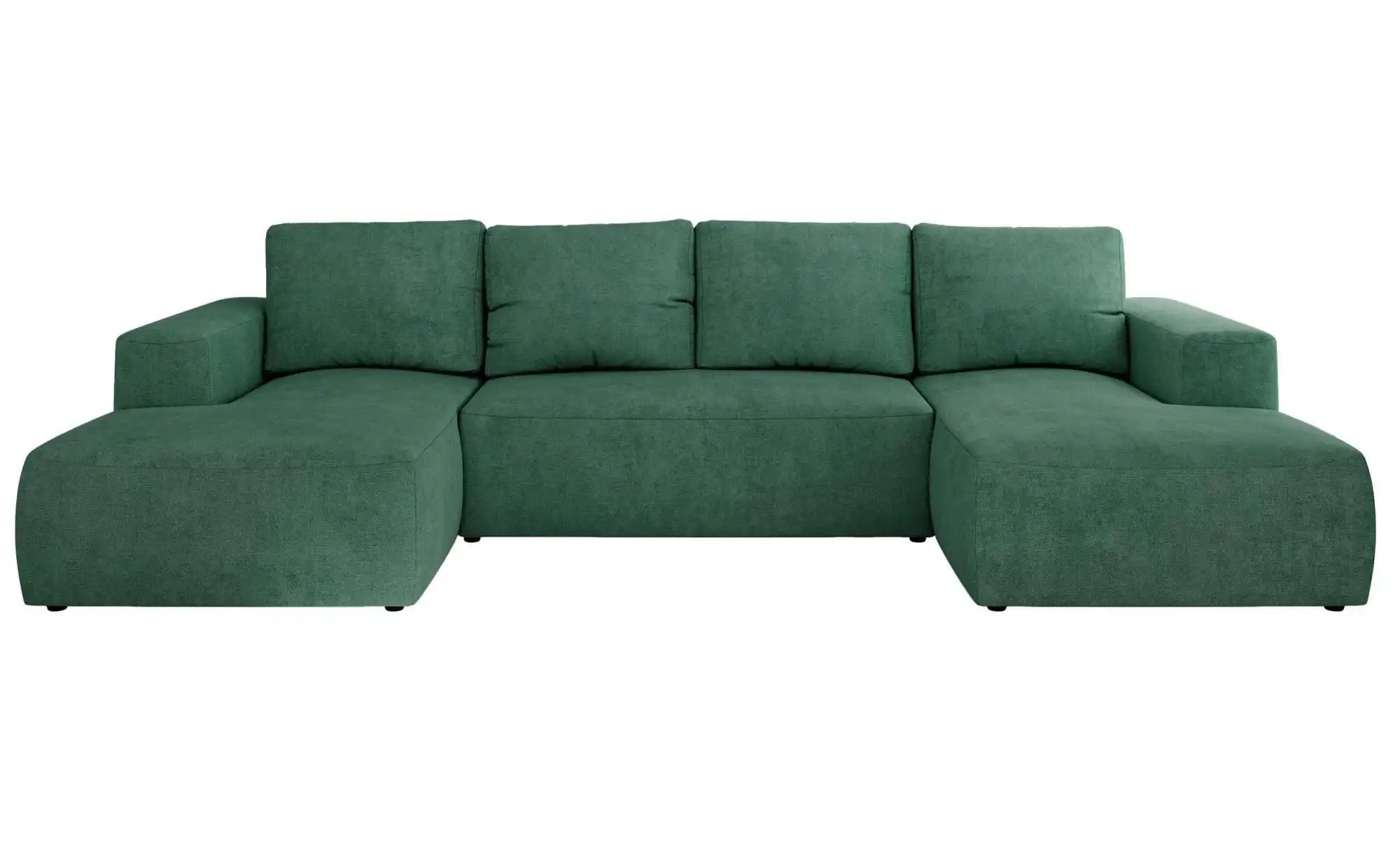 Wohnlandschaft mit Schlaffunktion Trentino ¦ türkis/petrol ¦ Maße (cm): B: günstig online kaufen