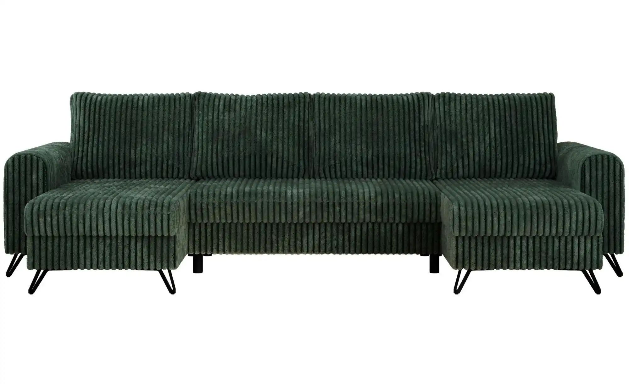 Wohnlandschaft Grün   ¦ grün ¦ Maße (cm): B: 312 H: 90 Polstermöbel > Sofas günstig online kaufen