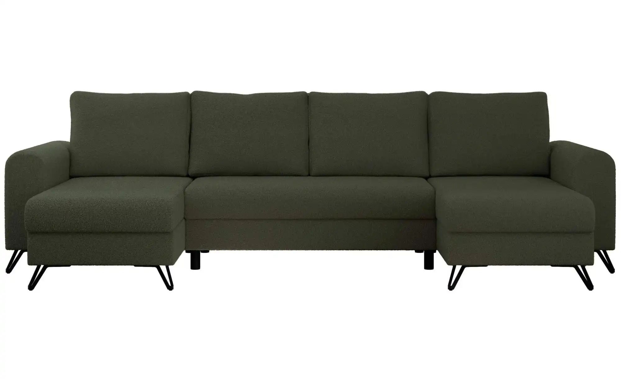 Wohnlandschaft Grün   ¦ grün ¦ Maße (cm): B: 312 H: 90 Polstermöbel > Sofas günstig online kaufen