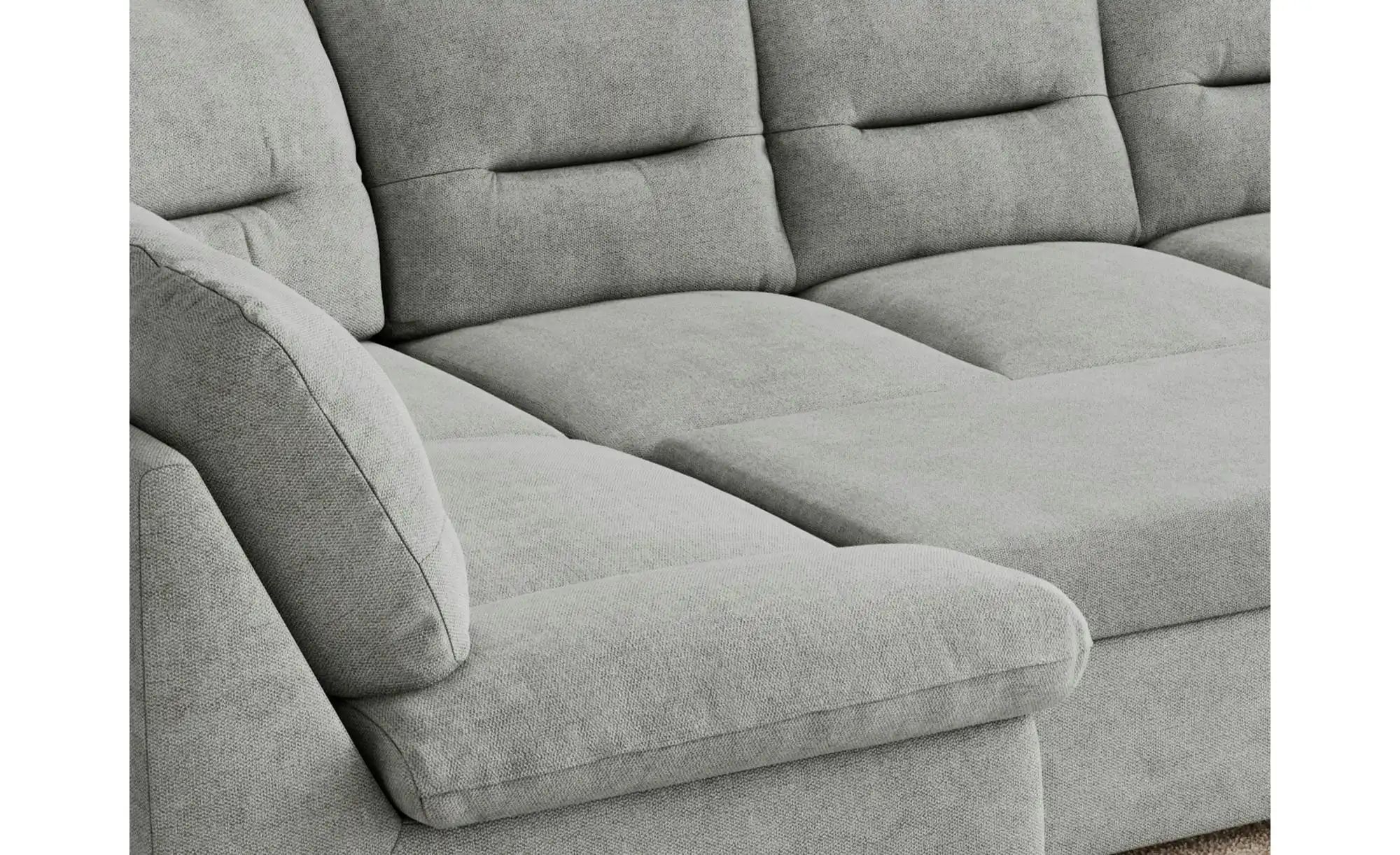 Wohnlandschaft mit Schlaffunktion Comodo ¦ silber ¦ Maße (cm): B: 340 H: 93 günstig online kaufen