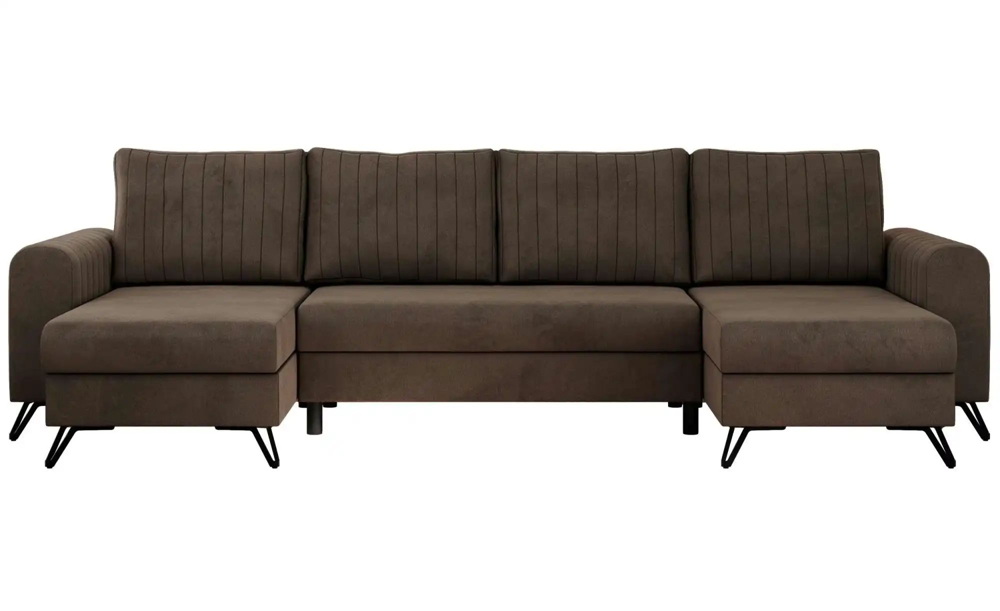 Wohnlandschaft Braun   ¦ braun ¦ Maße (cm): B: 312 H: 90 Polstermöbel > Sof günstig online kaufen