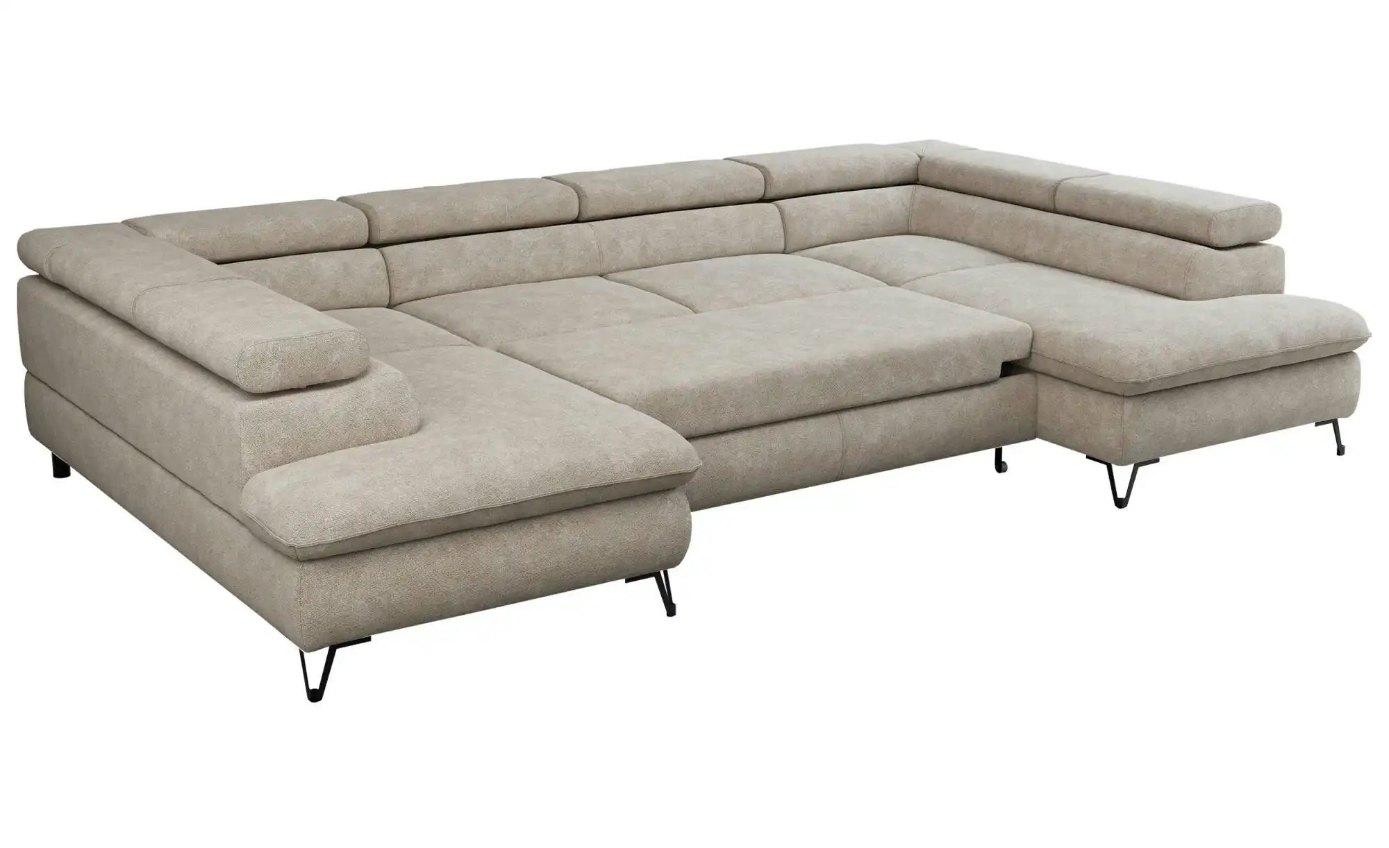 Thumbnail - Wohnlandschaft Peter ¦ beige ¦ Maße (cm): B: 346 H: 76 Polstermöbel > Sofas > Wohnlandschaften - Höffner