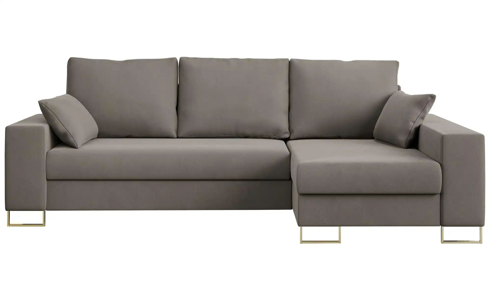 Ecksofa mit Schlaffunktion Dorain ¦ braun ¦ Maße (cm): B: 242 H: 85 Polster günstig online kaufen