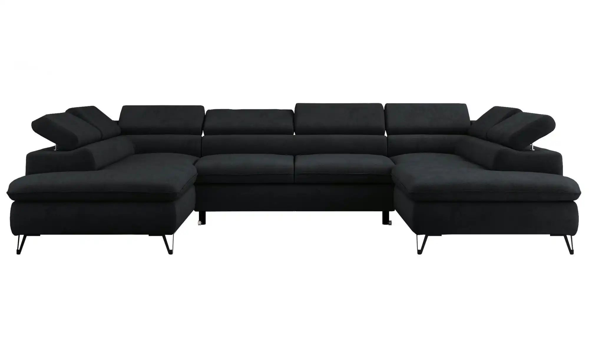 Wohnlandschaft  Peter  schwarz  Maße (cm): B: 346 H: 76 | 05904968254459