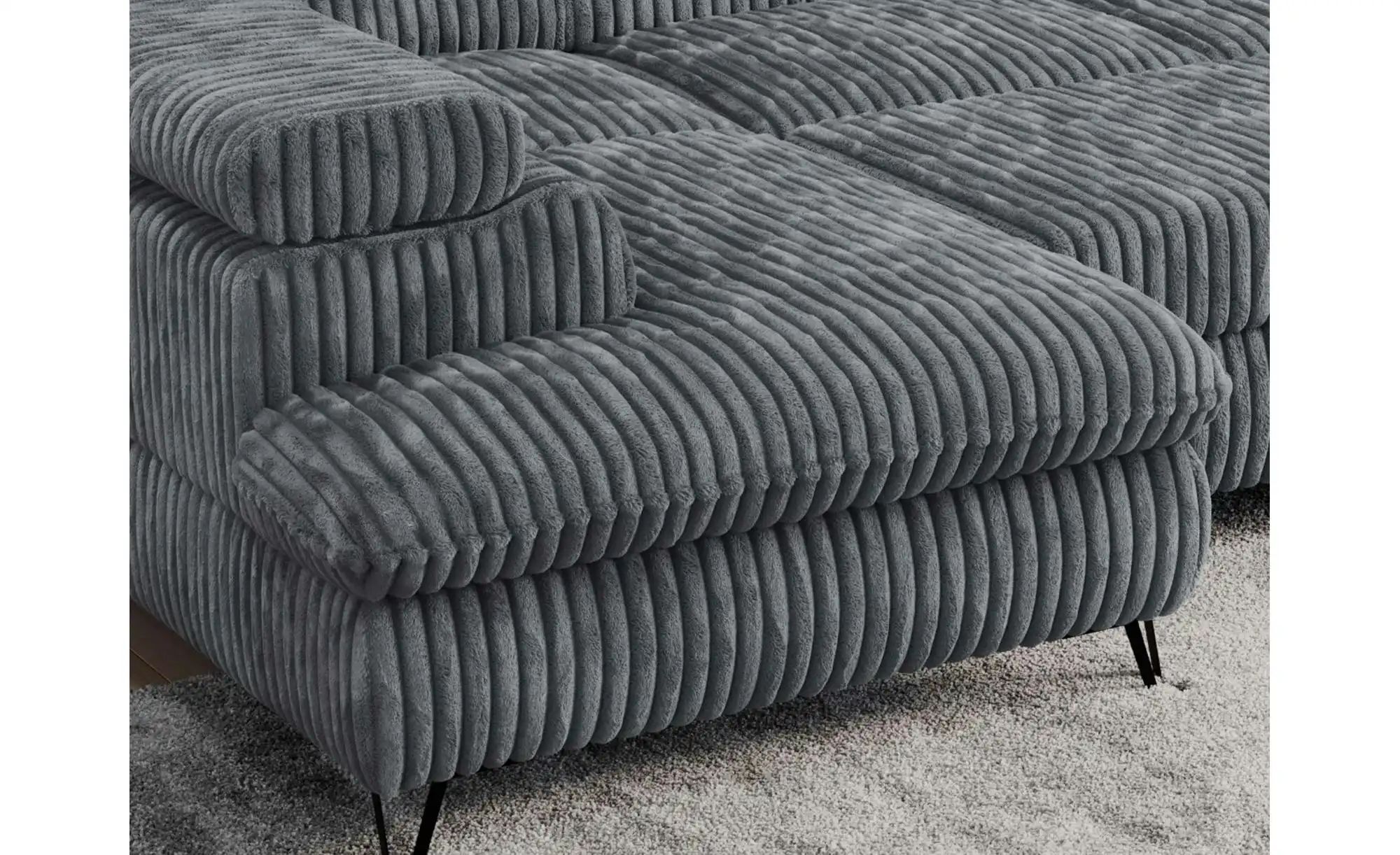 Thumbnail - Wohnlandschaft  Peter ¦ grau ¦ Maße (cm): B: 346 H: 76 Polstermöbel > Sofas > Wohnlandschaften - Höffner