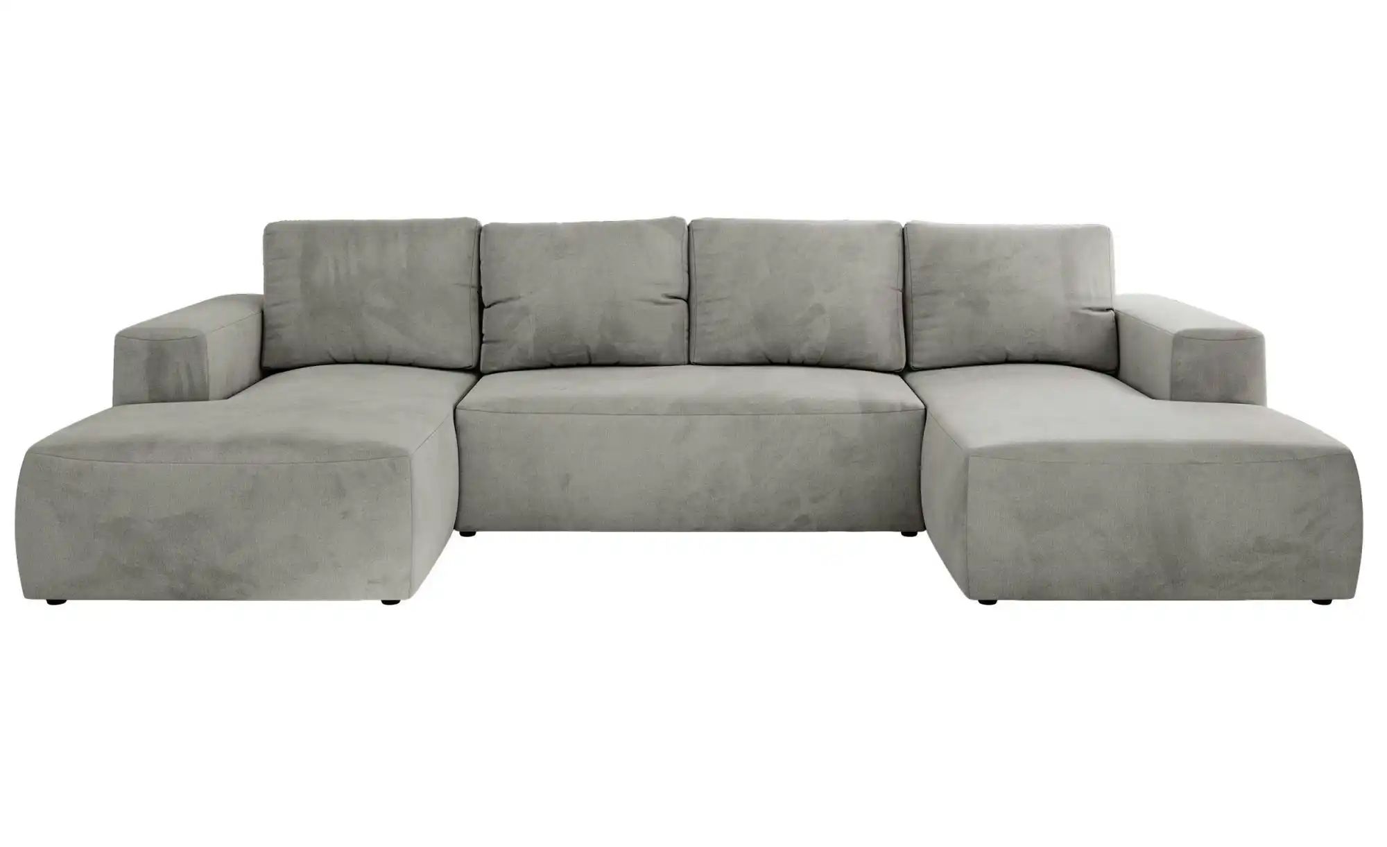 Wohnlandschaft mit Schlaffunktion Trentino ¦ grau ¦ Maße (cm): B: 334 H: 91 günstig online kaufen