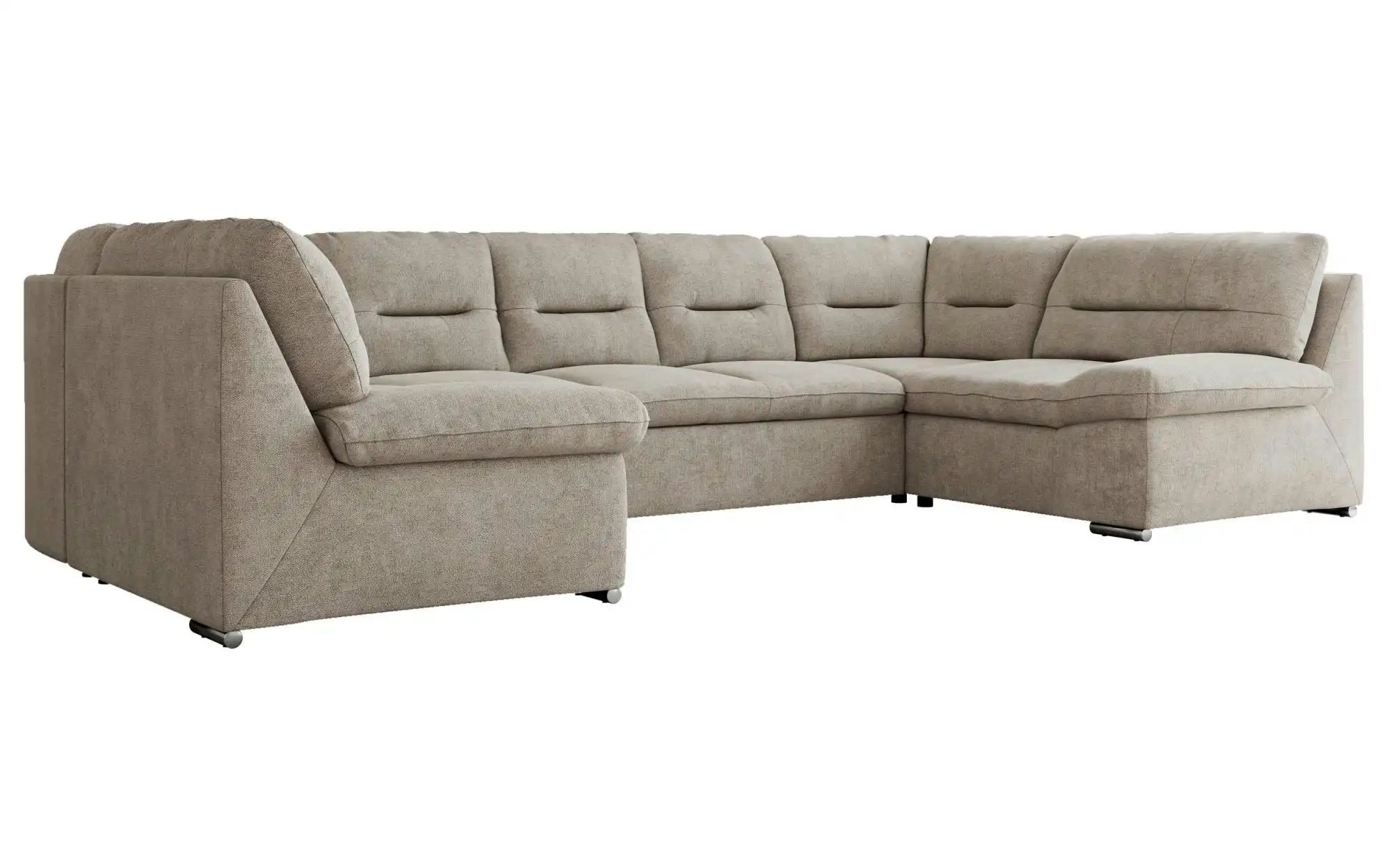 Wohnlandschaft mit Schlaffunktion Comodo ¦ beige ¦ Maße (cm): B: 340 H: 93 günstig online kaufen