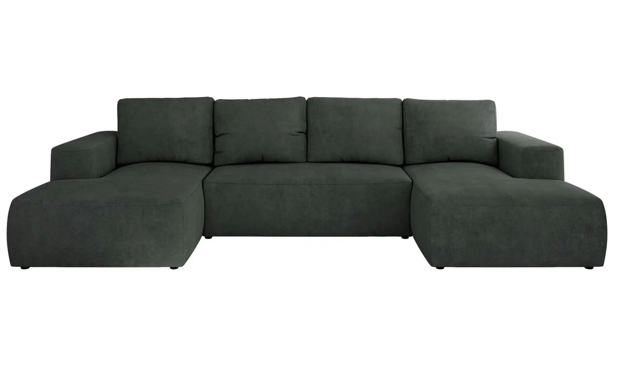 Wohnlandschaft mit Schlaffunktion Trentino ¦ grau ¦ Maße (cm): B: 334 H: 91 günstig online kaufen