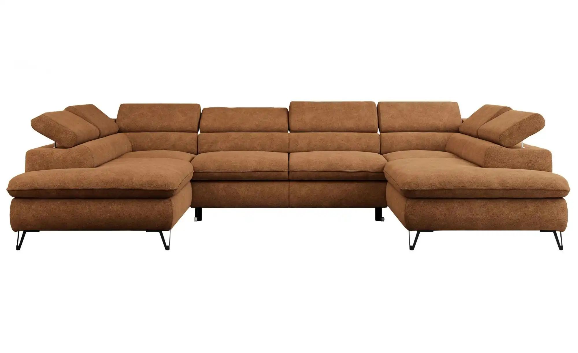 Wohnlandschaft  Peter  orange  Maße (cm): B: 346 H: 76 | 05904968254503