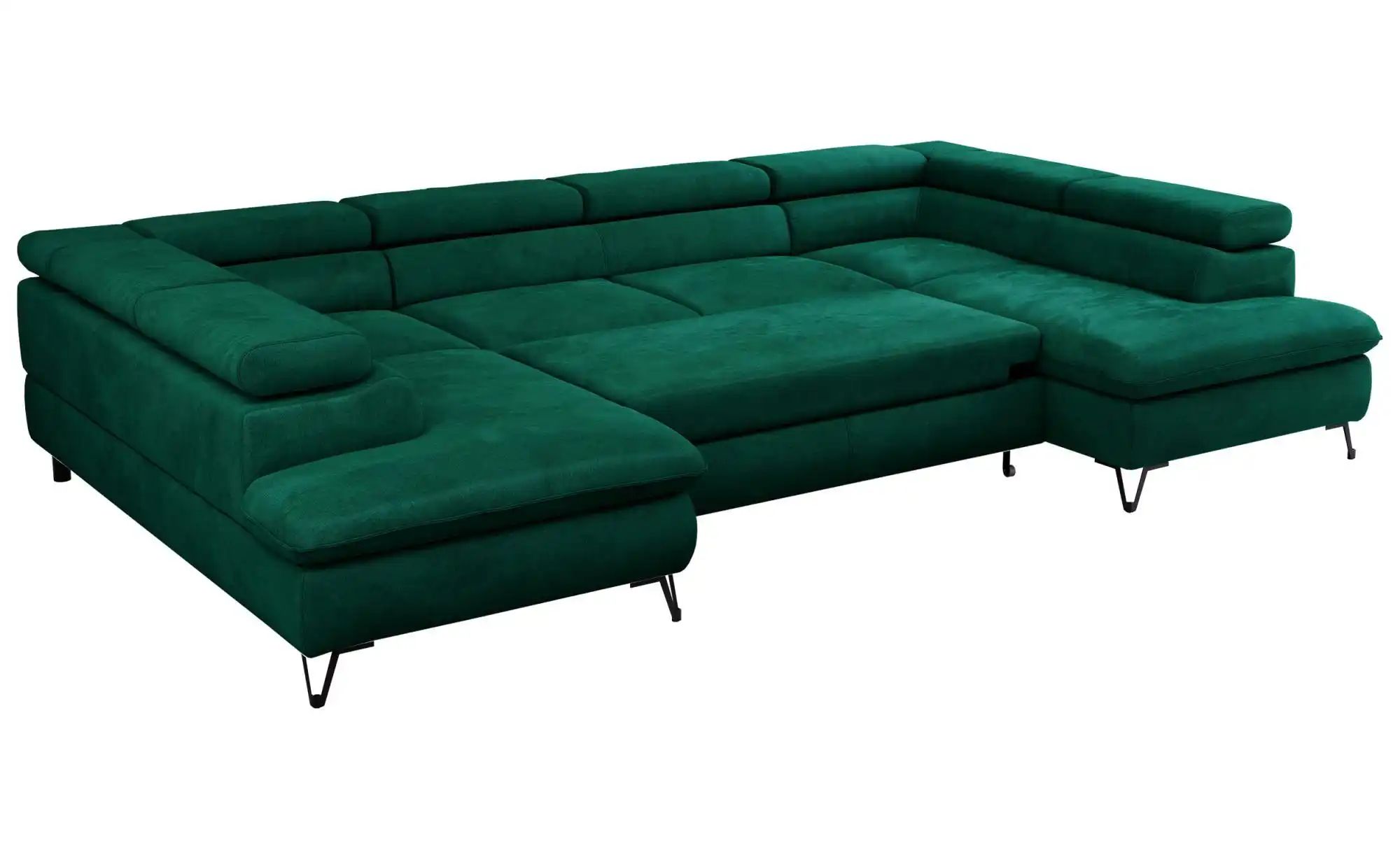 Thumbnail - Wohnlandschaft  Peter ¦ grün ¦ Maße (cm): B: 346 H: 76 Polstermöbel > Sofas > Wohnlandschaften - Höffner