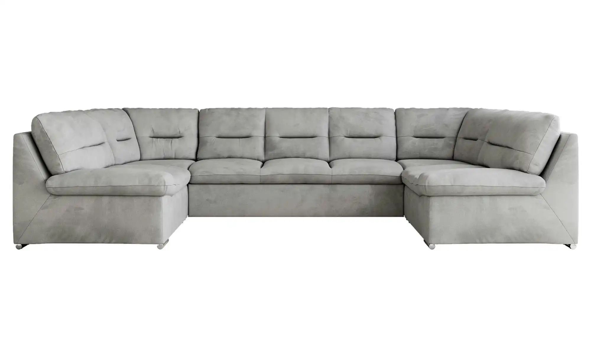 Wohnlandschaft mit Schlaffunktion Comodo ¦ silber ¦ Maße (cm): B: 340 H: 93 günstig online kaufen