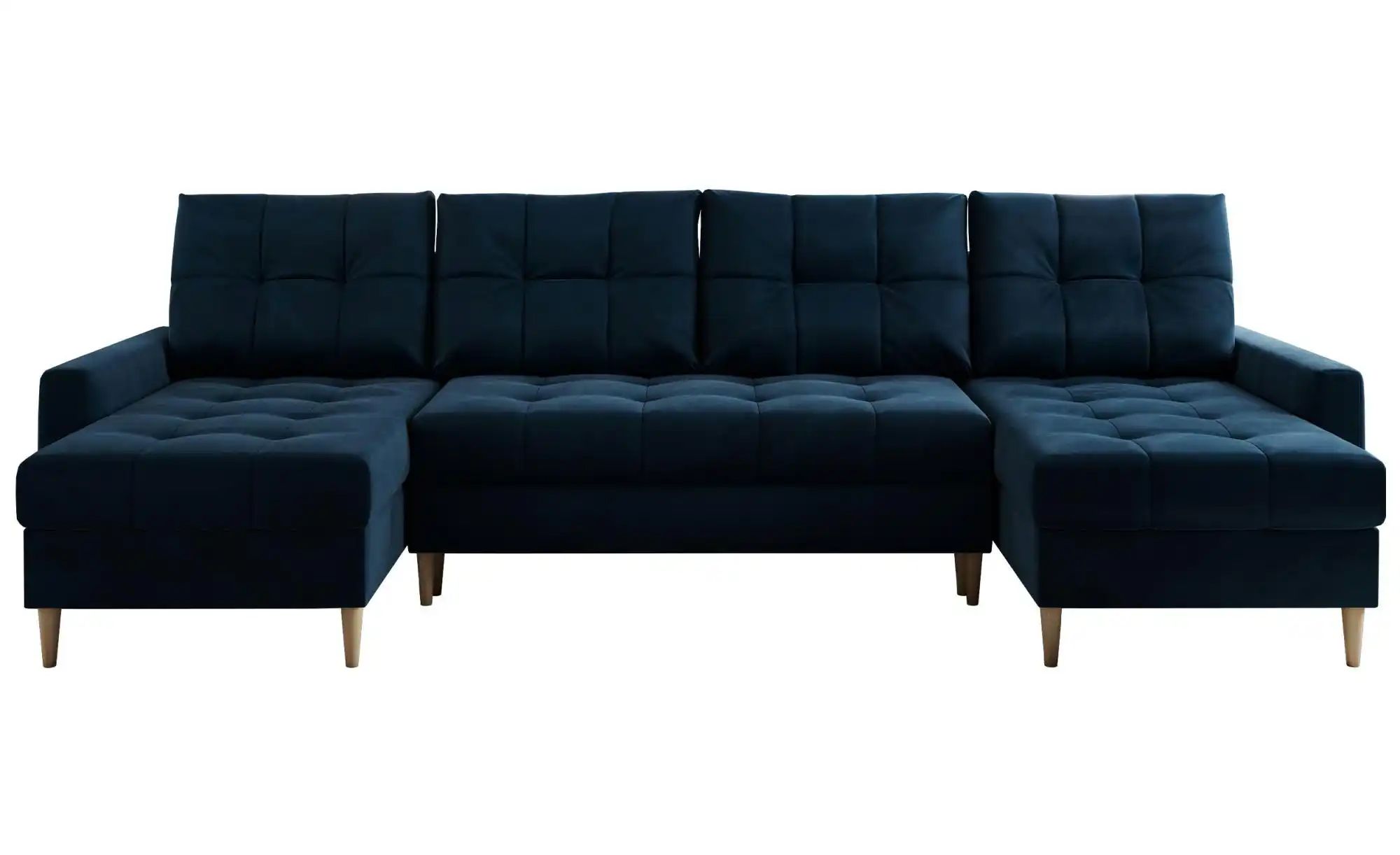 Wohnlandschaft mit Schlaffunktion Astra ¦ blau ¦ Maße (cm): B: 290 H: 75 Po günstig online kaufen