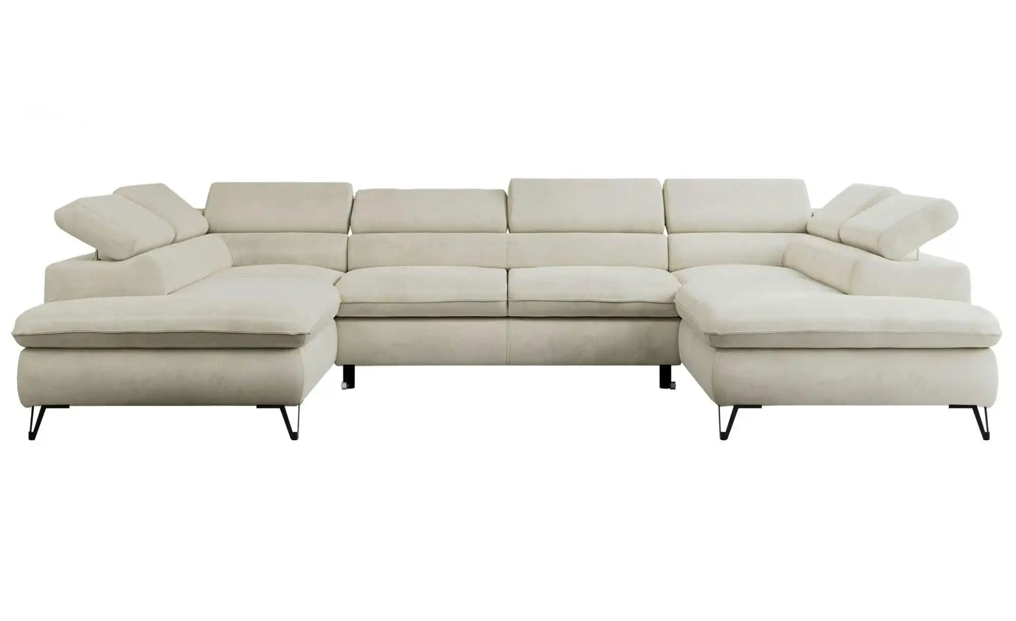 Wohnlandschaft Peter ¦ beige ¦ Maße (cm): B: 346 H: 76 Polstermöbel > Sofas > Wohnlandschaften - Höffner