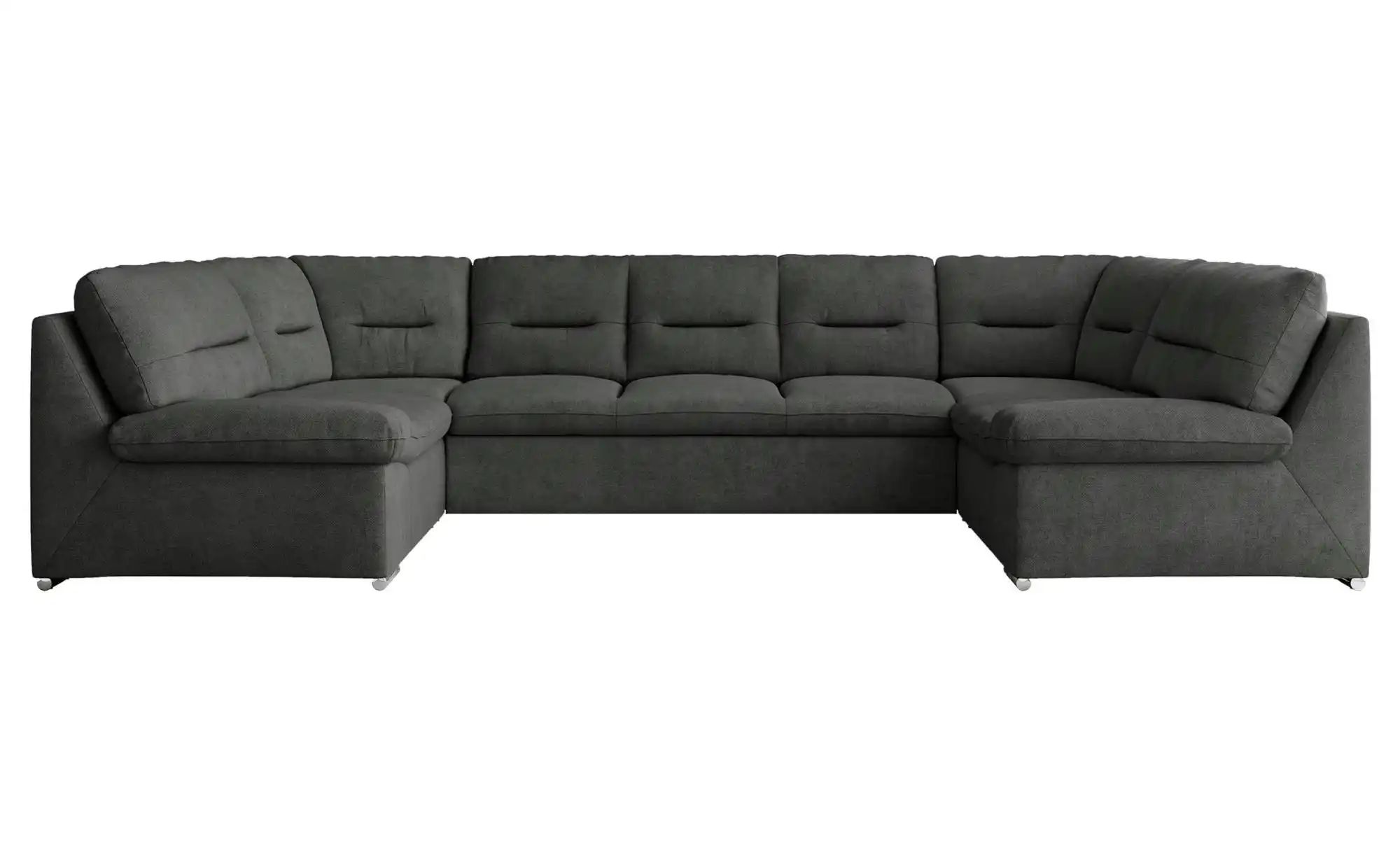 Wohnlandschaft mit Schlaffunktion Comodo ¦ grau ¦ Maße (cm): B: 340 H: 93 P günstig online kaufen