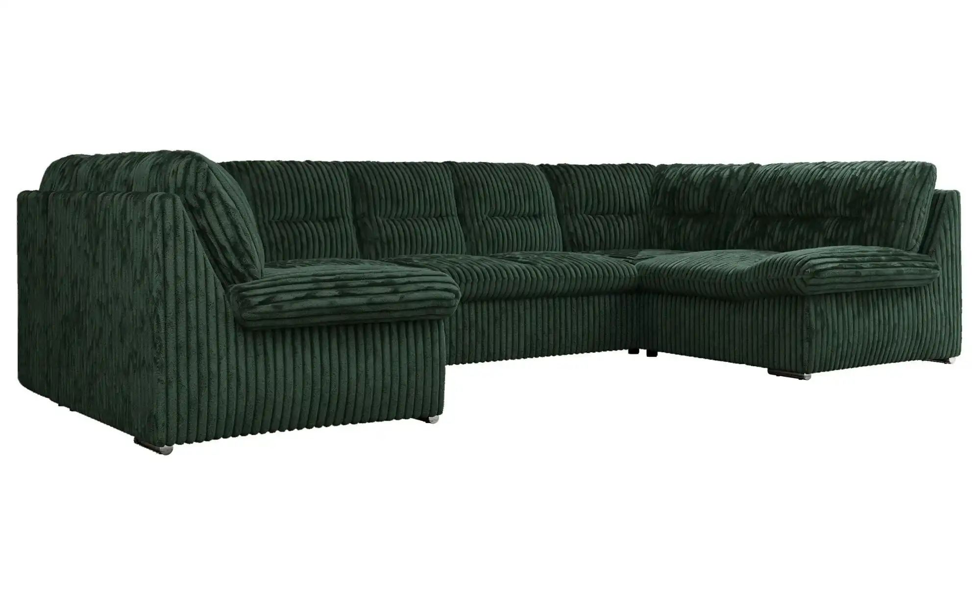 Wohnlandschaft mit Schlaffunktion Comodo ¦ grün ¦ Maße (cm): B: 340 H: 93 P günstig online kaufen