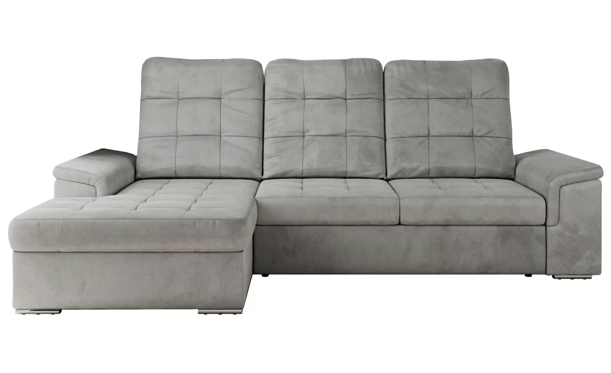 Ecksofa mit Schlaffunktion Madrito ¦ grau ¦ Maße (cm): B: 256 H: 89 Polster günstig online kaufen