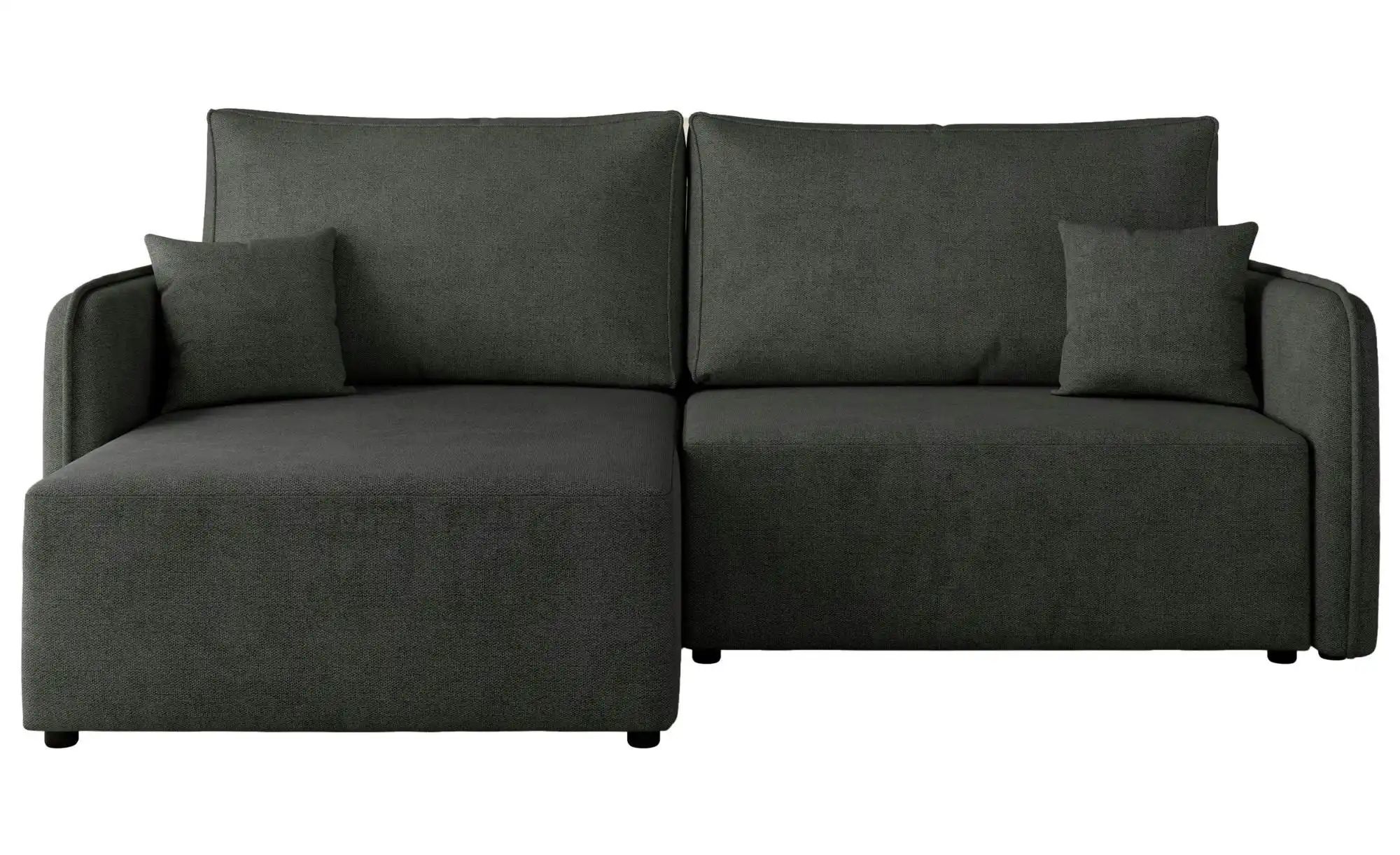 Ecksofa Dunkelgrau   ¦ grau ¦ Maße (cm): B: 227 H: 93 Polstermöbel > Sofas günstig online kaufen