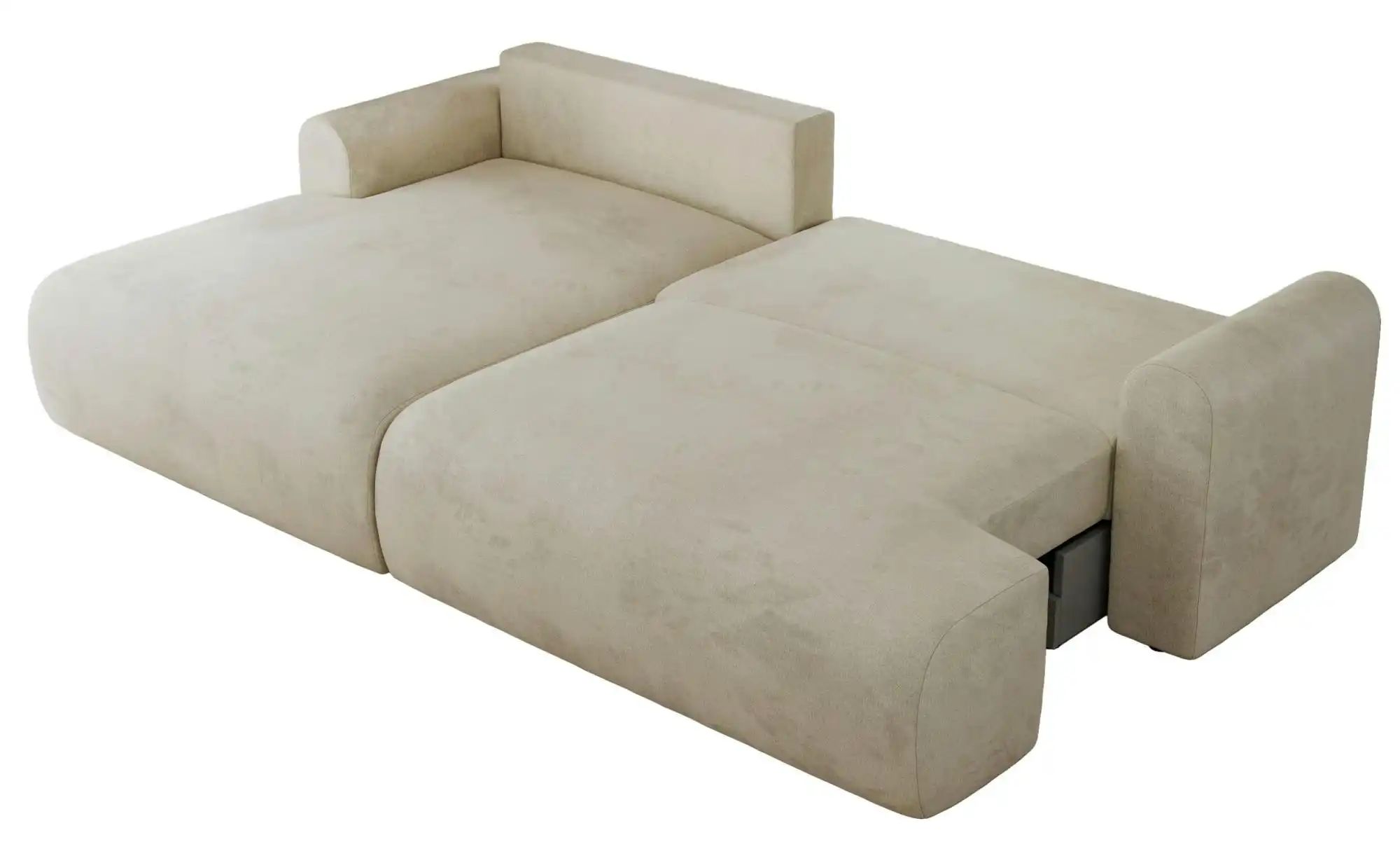 Ecksofa mit Schlaffunktion Tono ¦ beige ¦ Maße (cm): B: 260 H: 95 Polstermö günstig online kaufen