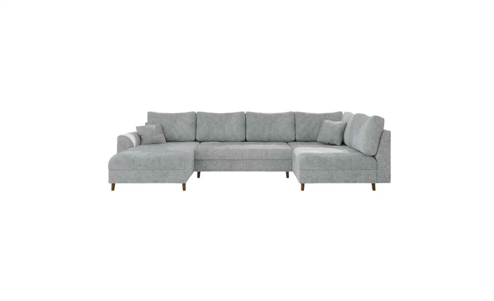 Wohnlandschaft  Trygve ¦ grau ¦ Maße (cm): B: 310 H: 81 Polstermöbel > Sofa günstig online kaufen