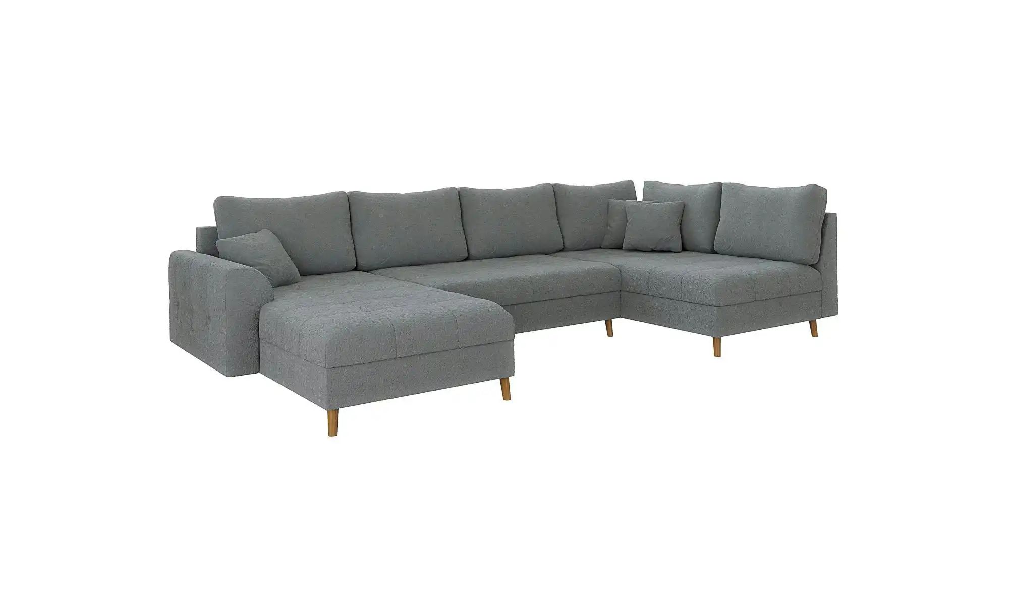 Thumbnail - S-STYLE Wohnlandschaft  Lars ¦ grau ¦ Maße (cm): B: 310 H: 81 Polstermöbel > Sofas > Wohnlandschaften - Höffner