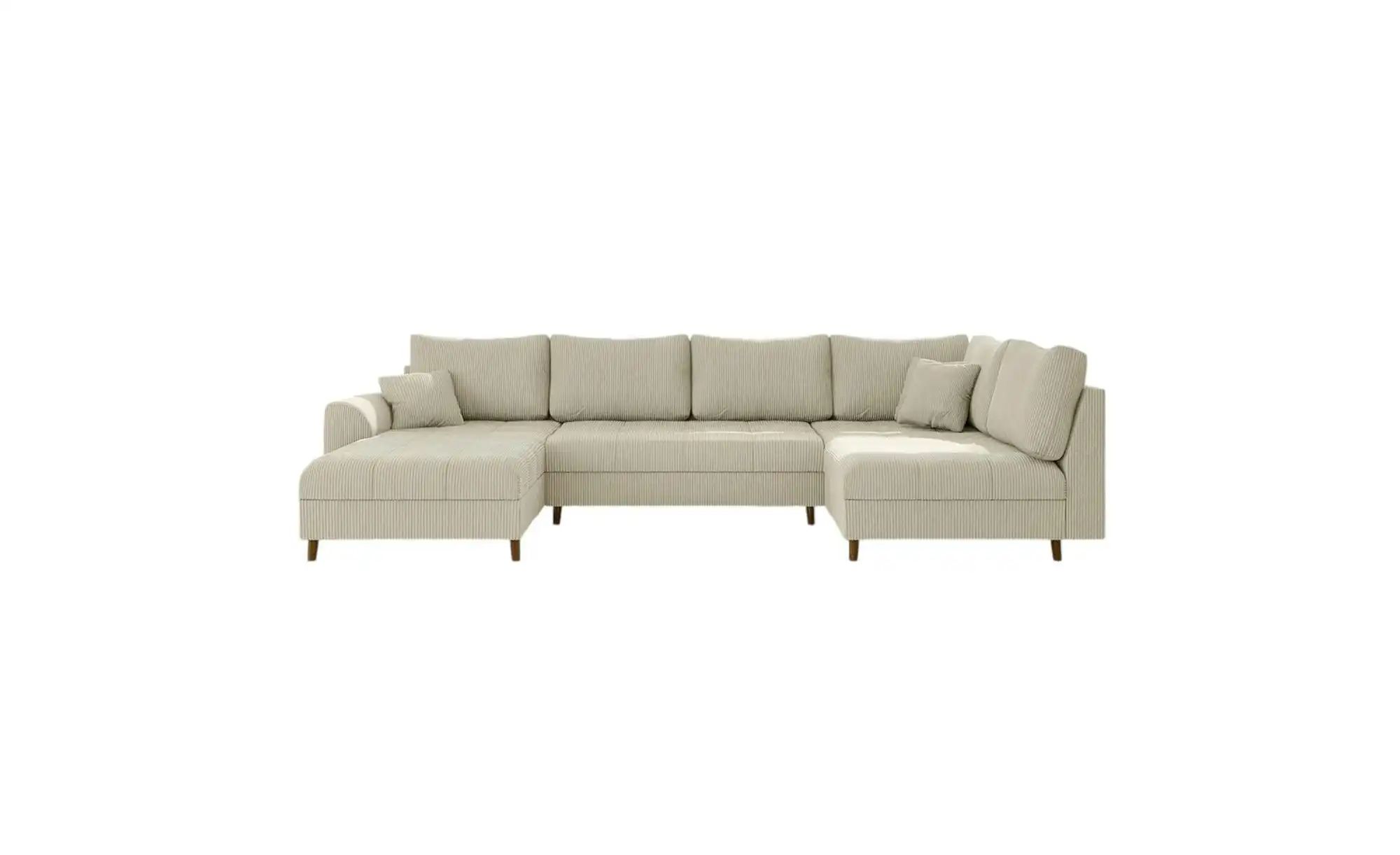 Wohnlandschaft  Maya ¦ beige ¦ Maße (cm): B: 310 H: 81 Polstermöbel > Sofas günstig online kaufen