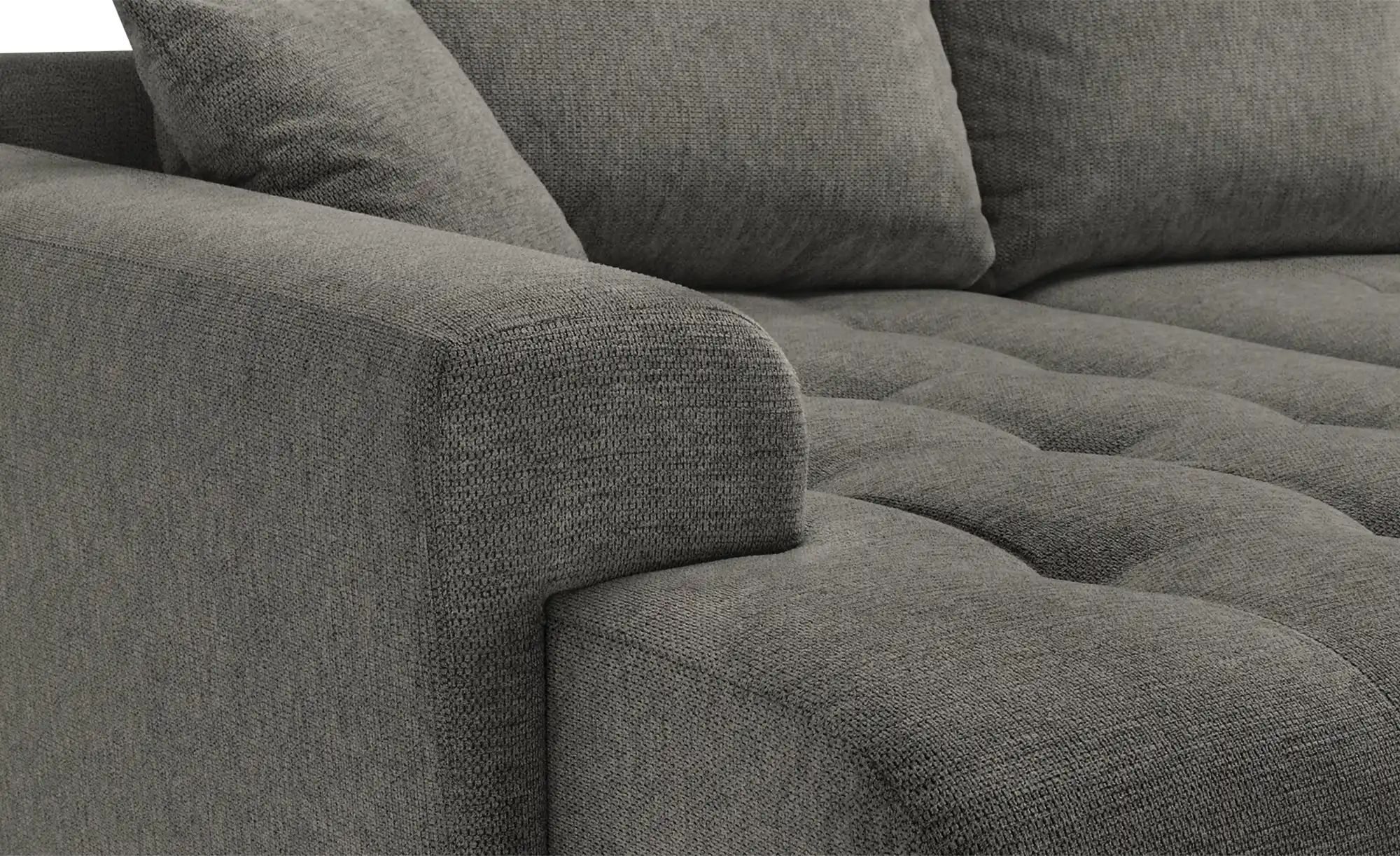 Thumbnail - Wohnlandschaft mit Schlaffunktion Lemie ¦ schwarz ¦ Maße (cm): B: 356 H: 85 T: 218.0 Polstermöbel > Sofas > Wohnlandscha...