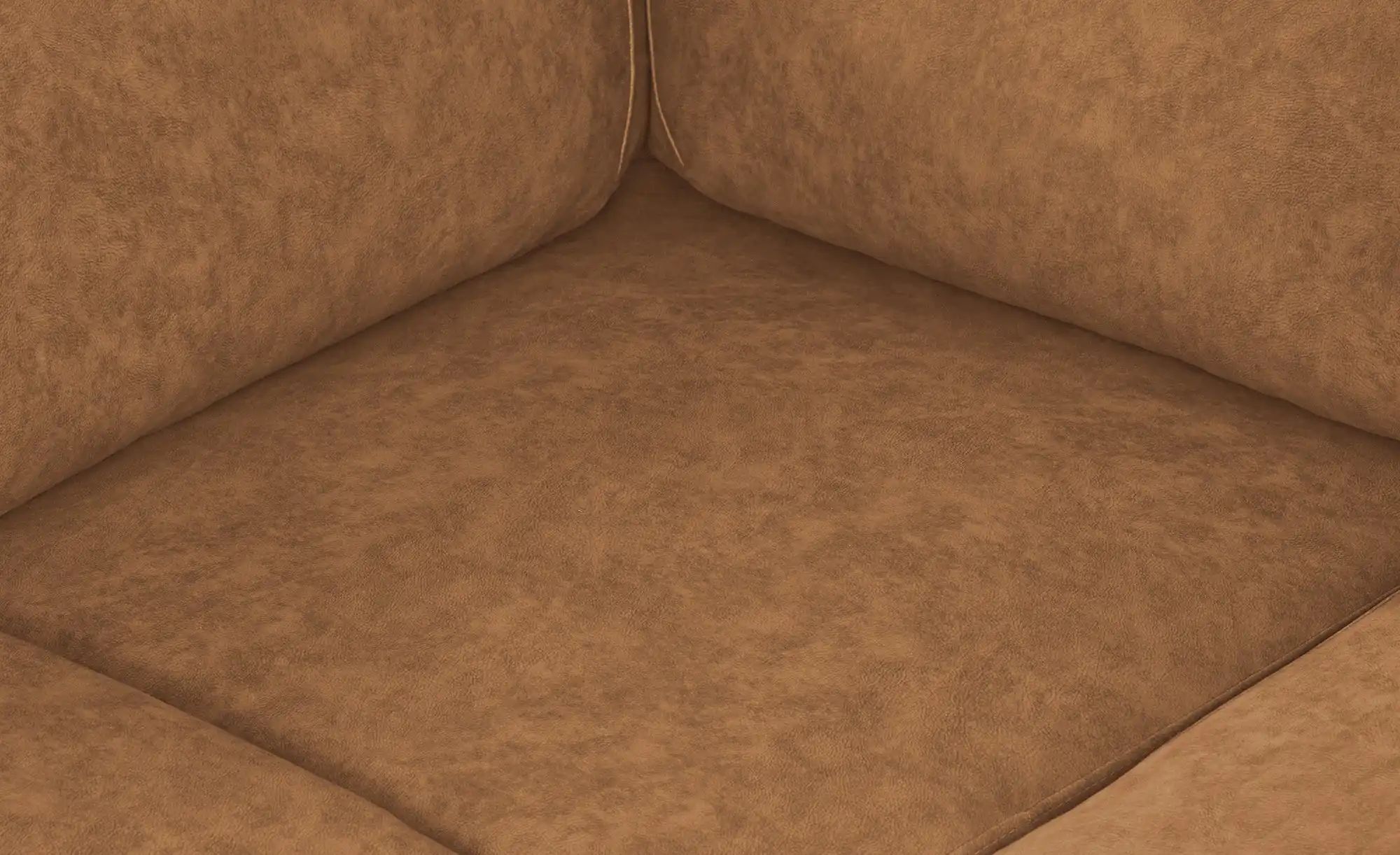 Ecksofa in Lederoptik Reneé ¦ braun ¦ Maße (cm): B: 280 H: 90 T: 280.0 Pols günstig online kaufen