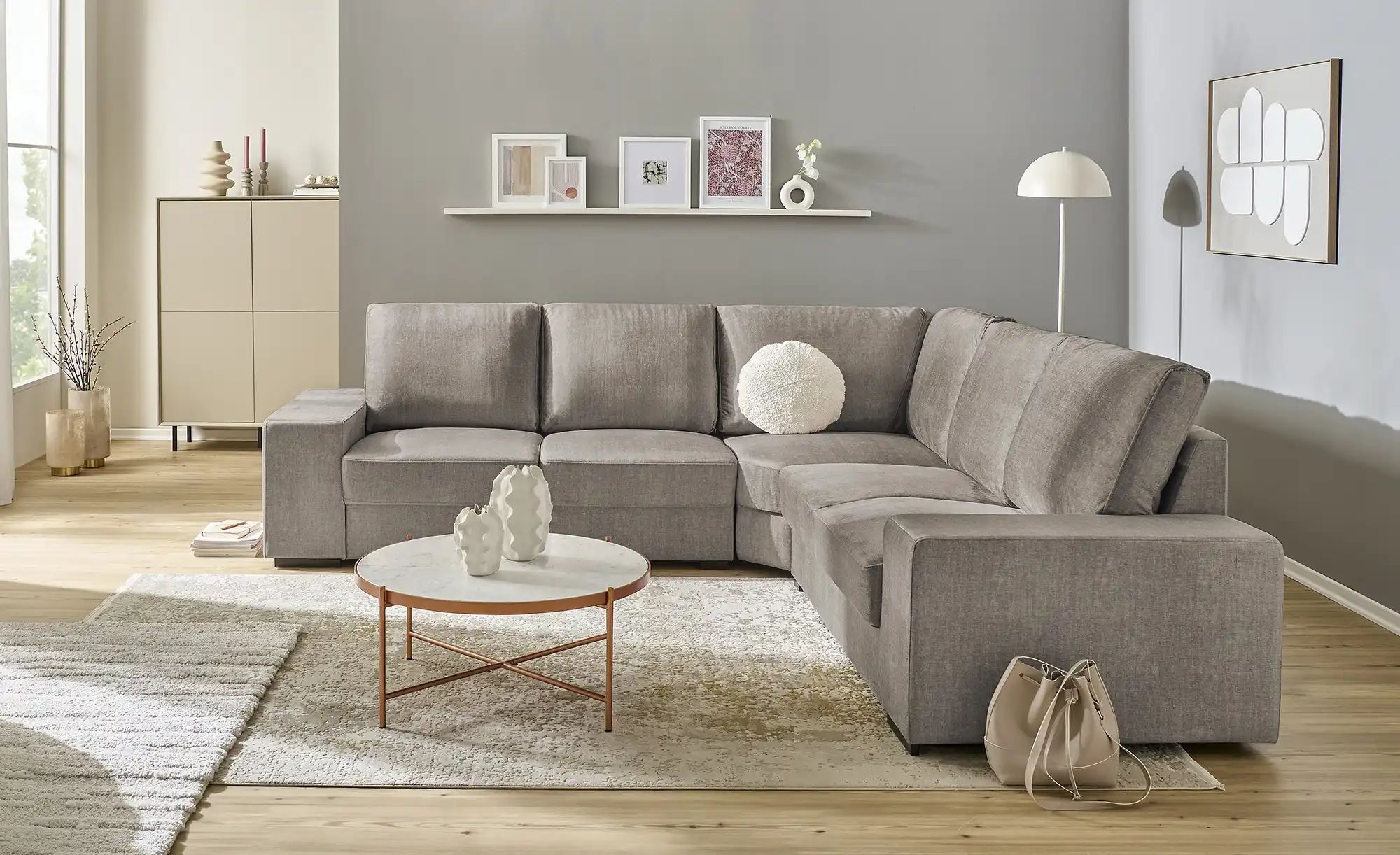 Ecksofa  Reneé ¦ braun ¦ Maße (cm): B: 280 H: 90 T: 280.0 Polstermöbel > So günstig online kaufen