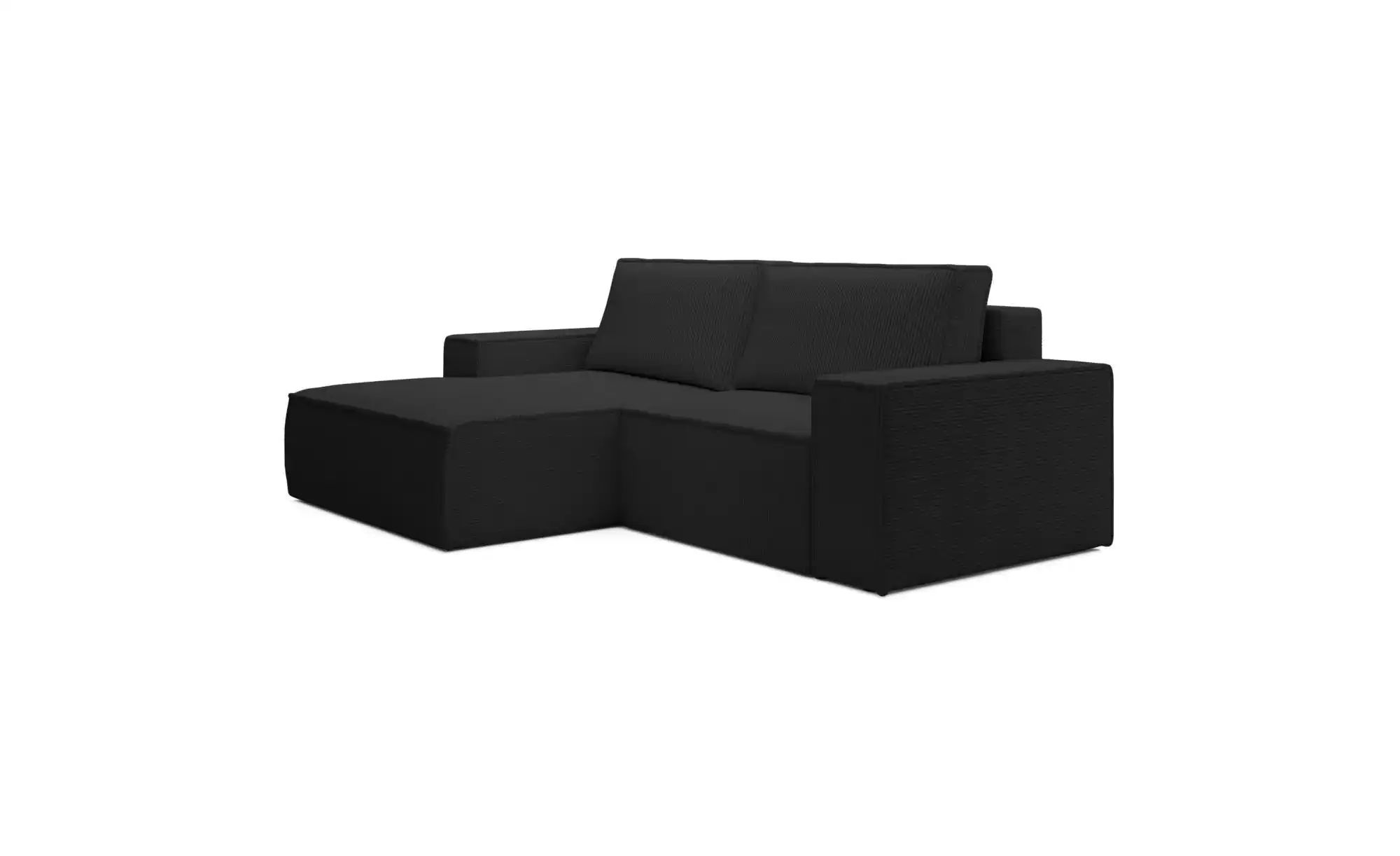 Selsey Ecksofa Farese Mini   ¦ schwarz ¦ Maße (cm): B: 240 H: 85 Polstermöb günstig online kaufen