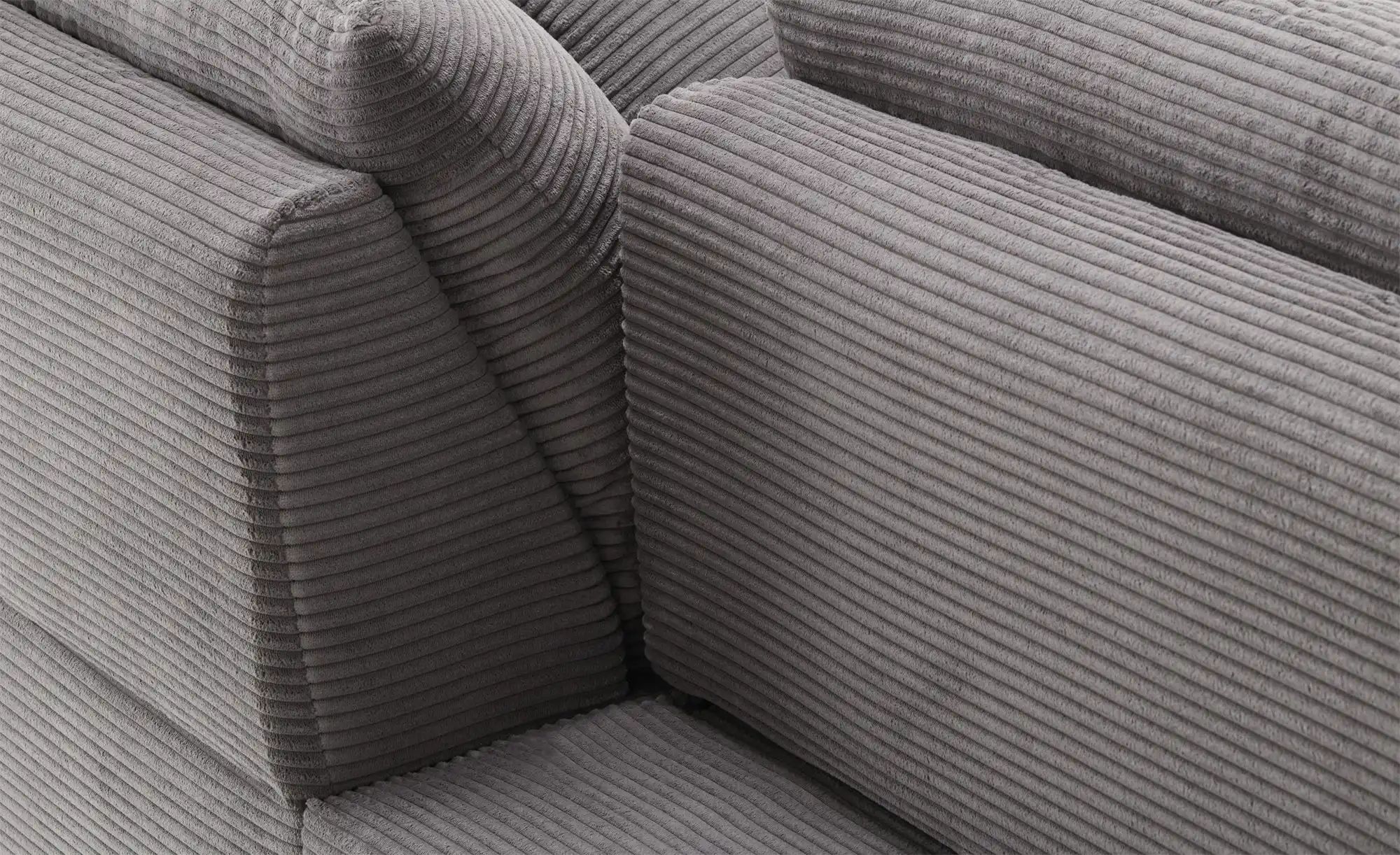 bobb Ecksofa mit Sitztiefenverstellung Carly Novaspring ¦ grau ¦ Maße (cm): günstig online kaufen