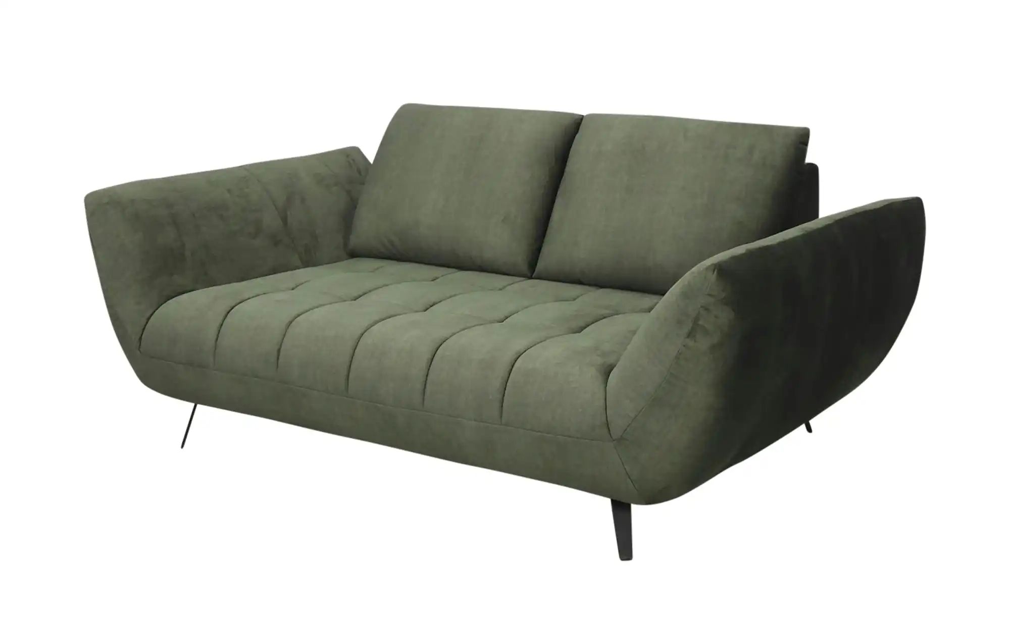 Thumbnail - bobb Einzelsofa mit Sitztiefenverstellung Carly ¦ grün ¦ Maße (cm): B: 207 H: 90 T: 123.0 Polstermöbel > Sofas > 2-Sitze...