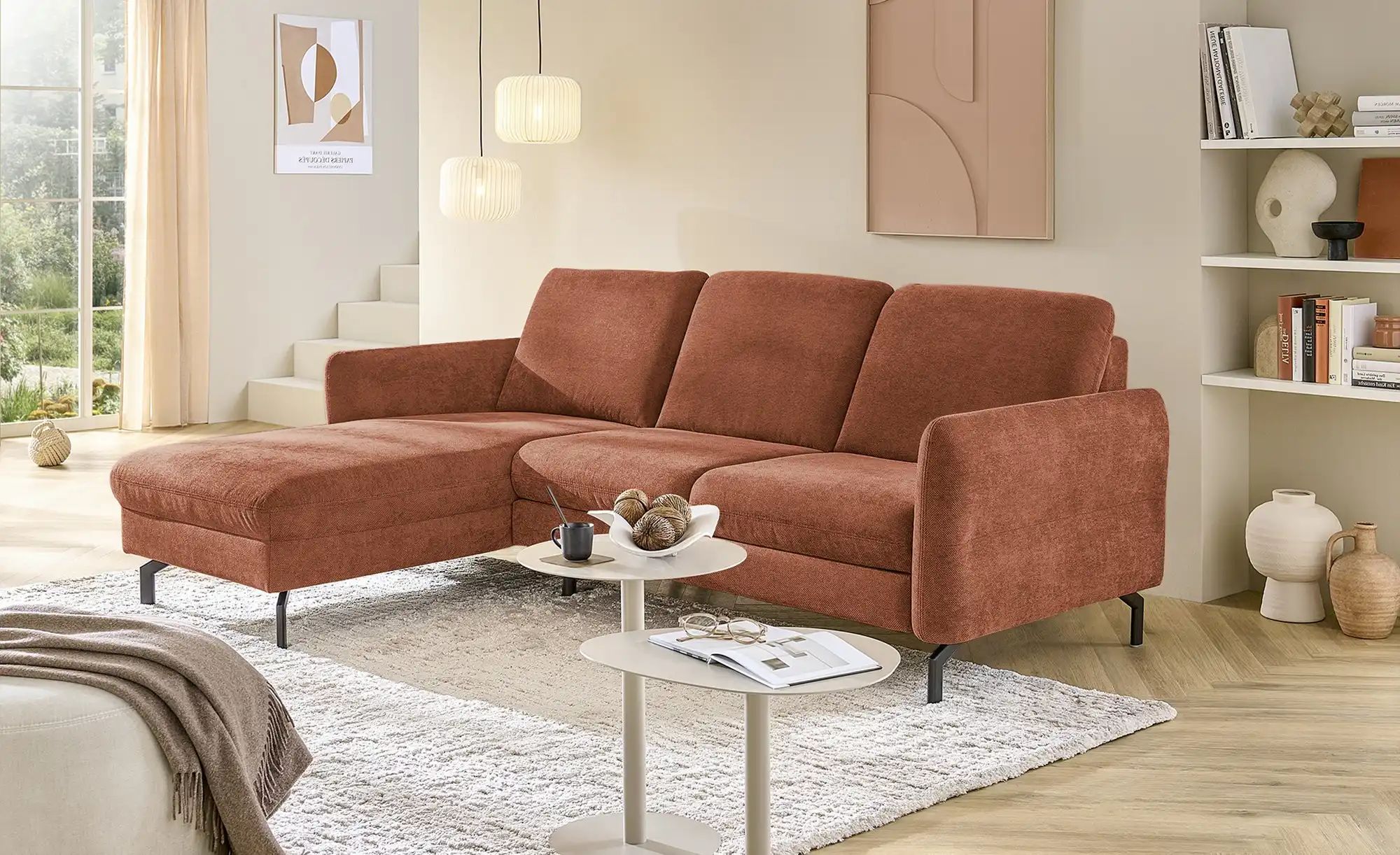 meinSofa Ecksofa  Pia ¦ braun ¦ Maße (cm): B: 234 H: 91 T: 168.0 Polstermöb günstig online kaufen