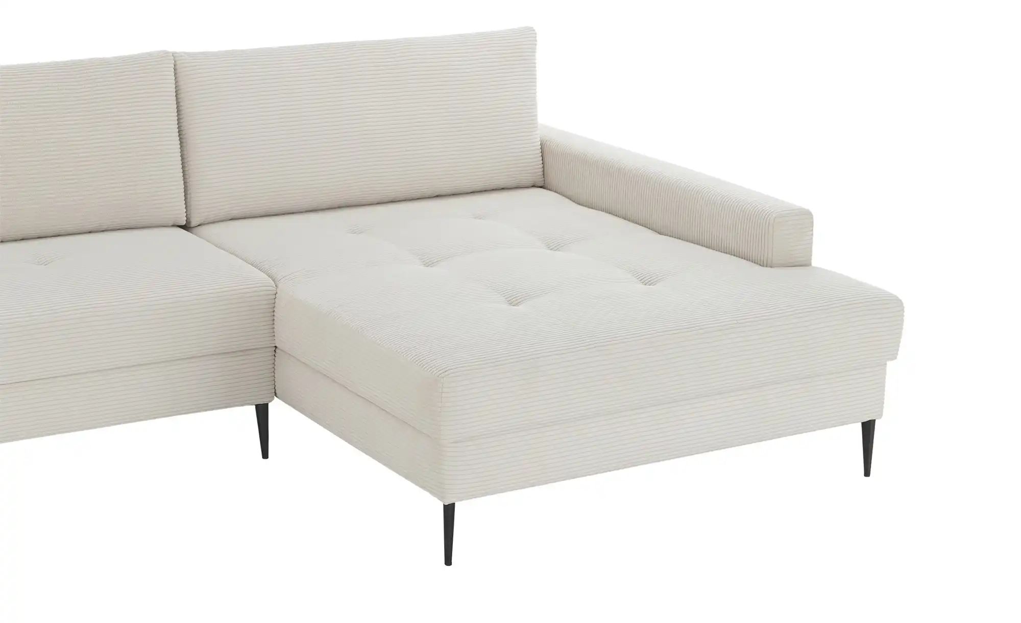 Thumbnail - smart Ecksofa  Candice ¦ creme ¦ Maße (cm): B: 280 H: 90 T: 173.0 Polstermöbel > Sofas > 3-Sitzer - Höffner