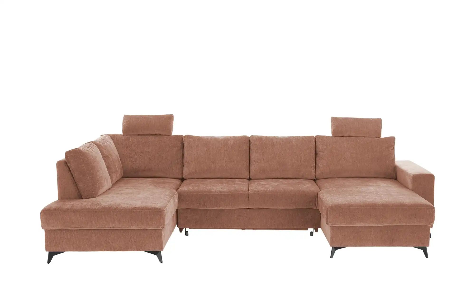 uno Wohnlandschaft mit Schlaffunktion Salamanca ¦ rot ¦ Maße (cm): B: 280 H günstig online kaufen