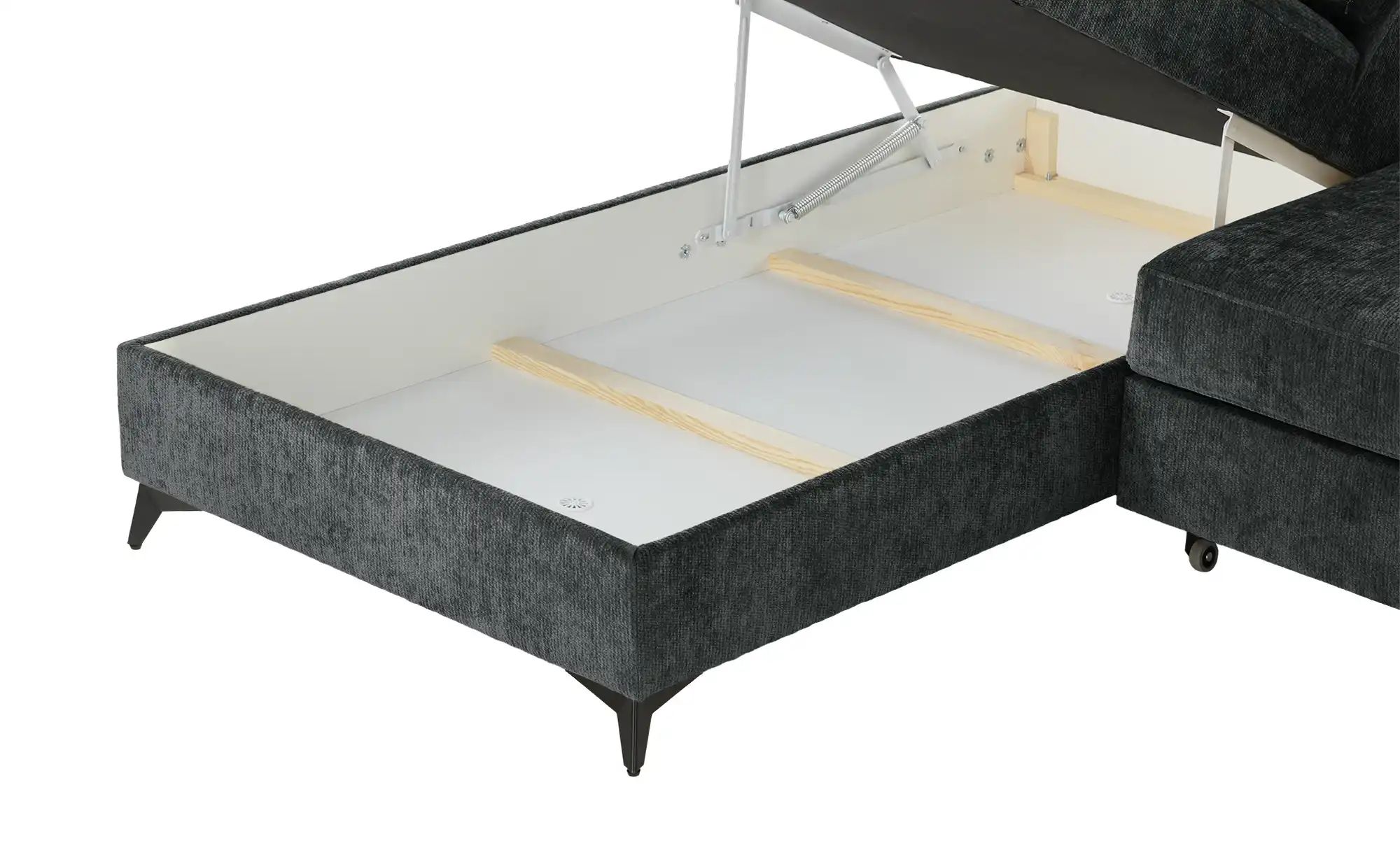 uno Wohnlandschaft mit Schlaffunktion Salamanca ¦ grau ¦ Maße (cm): B: 280 günstig online kaufen