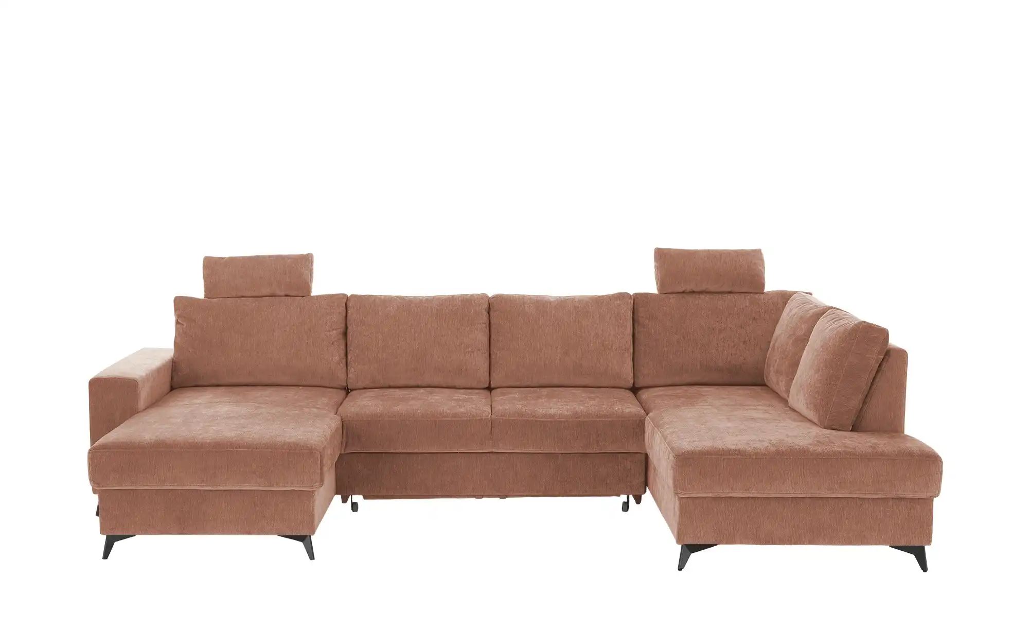 uno Wohnlandschaft mit Schlaffunktion Salamanca ¦ rot ¦ Maße (cm): B: 280 H günstig online kaufen