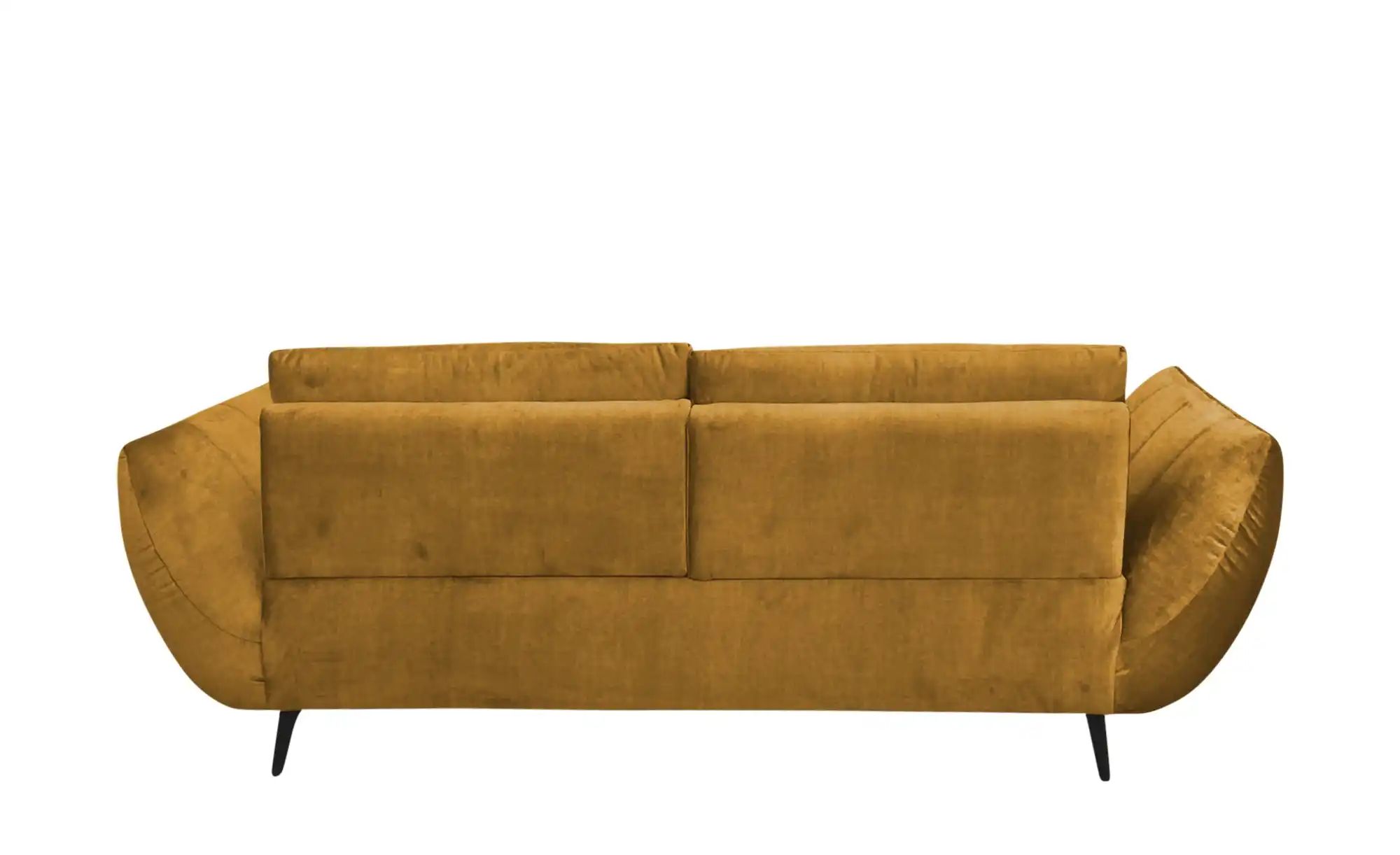 bobb Einzelsofa mit Sitztiefenverstellung Carly ¦ gelb ¦ Maße (cm): B: 240 günstig online kaufen