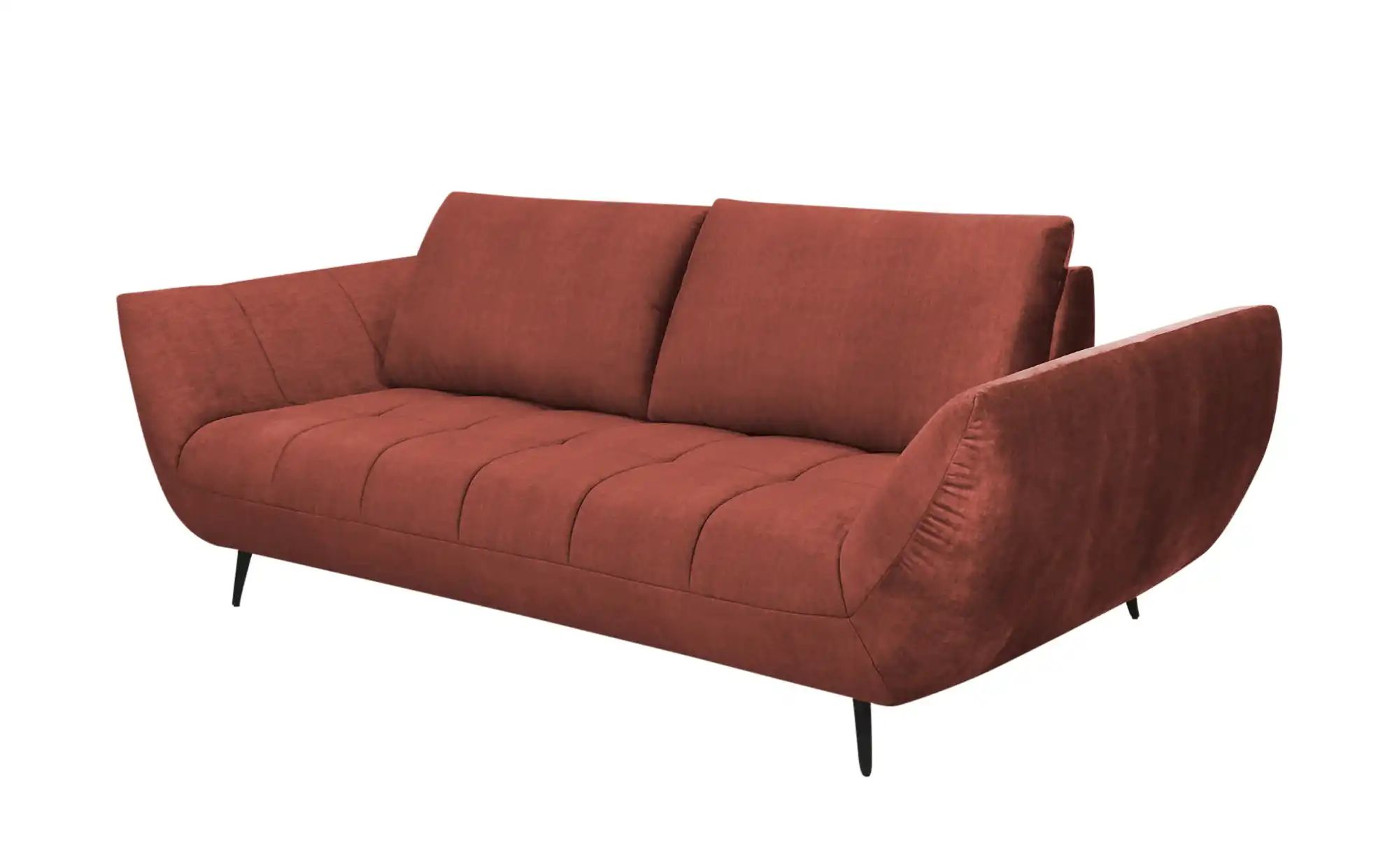 Thumbnail - bobb Einzelsofa mit Sitztiefenverstellung Carly ¦ rot ¦ Maße (cm): B: 240 H: 90 T: 123.0 Polstermöbel > Sofas > 2-Sitzer...