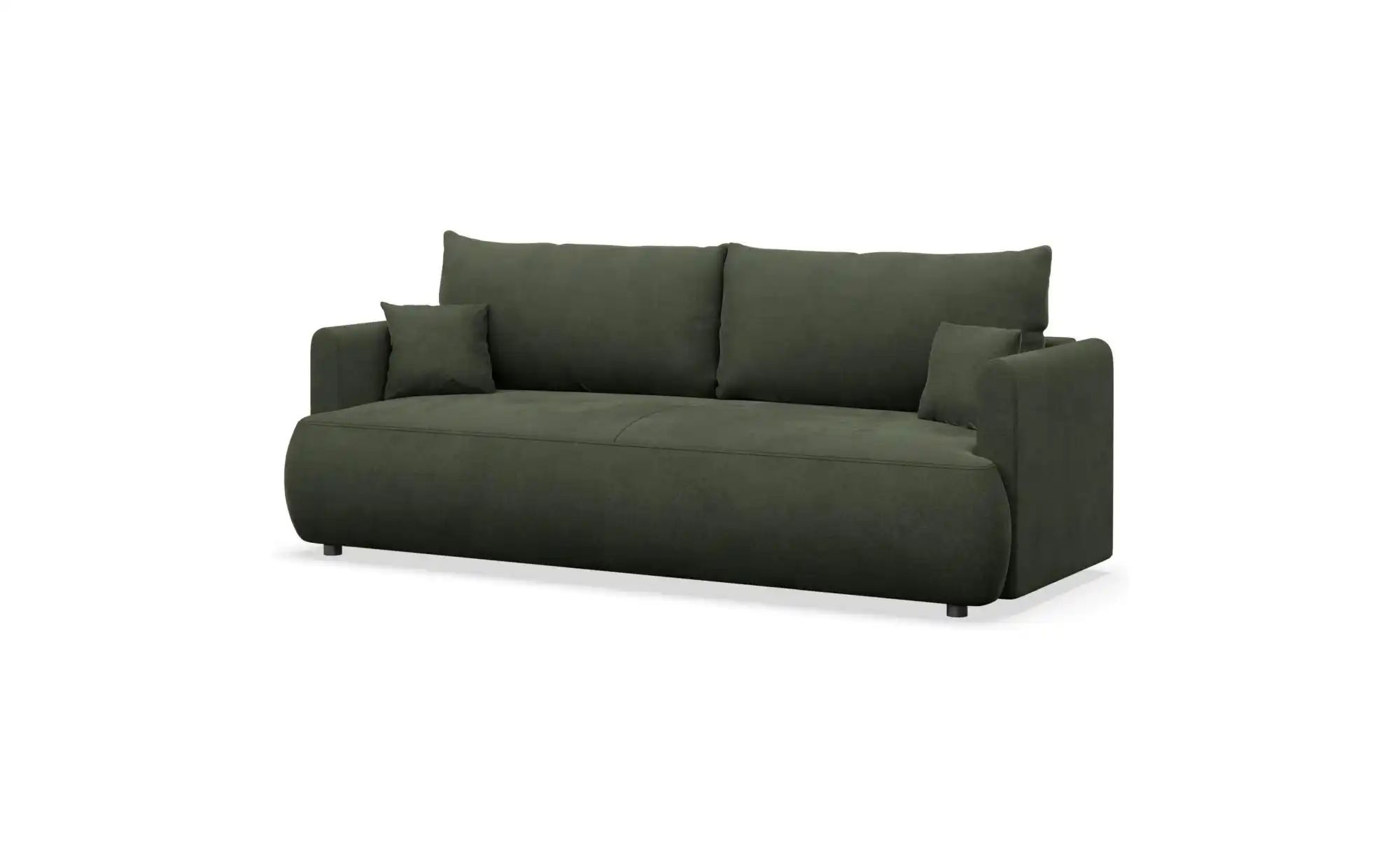 Thumbnail - Selsey Schlafsofa  Ovo ¦ grün ¦ Maße (cm): B: 226 H: 90 Polstermöbel > Sofas > 3-Sitzer - Höffner