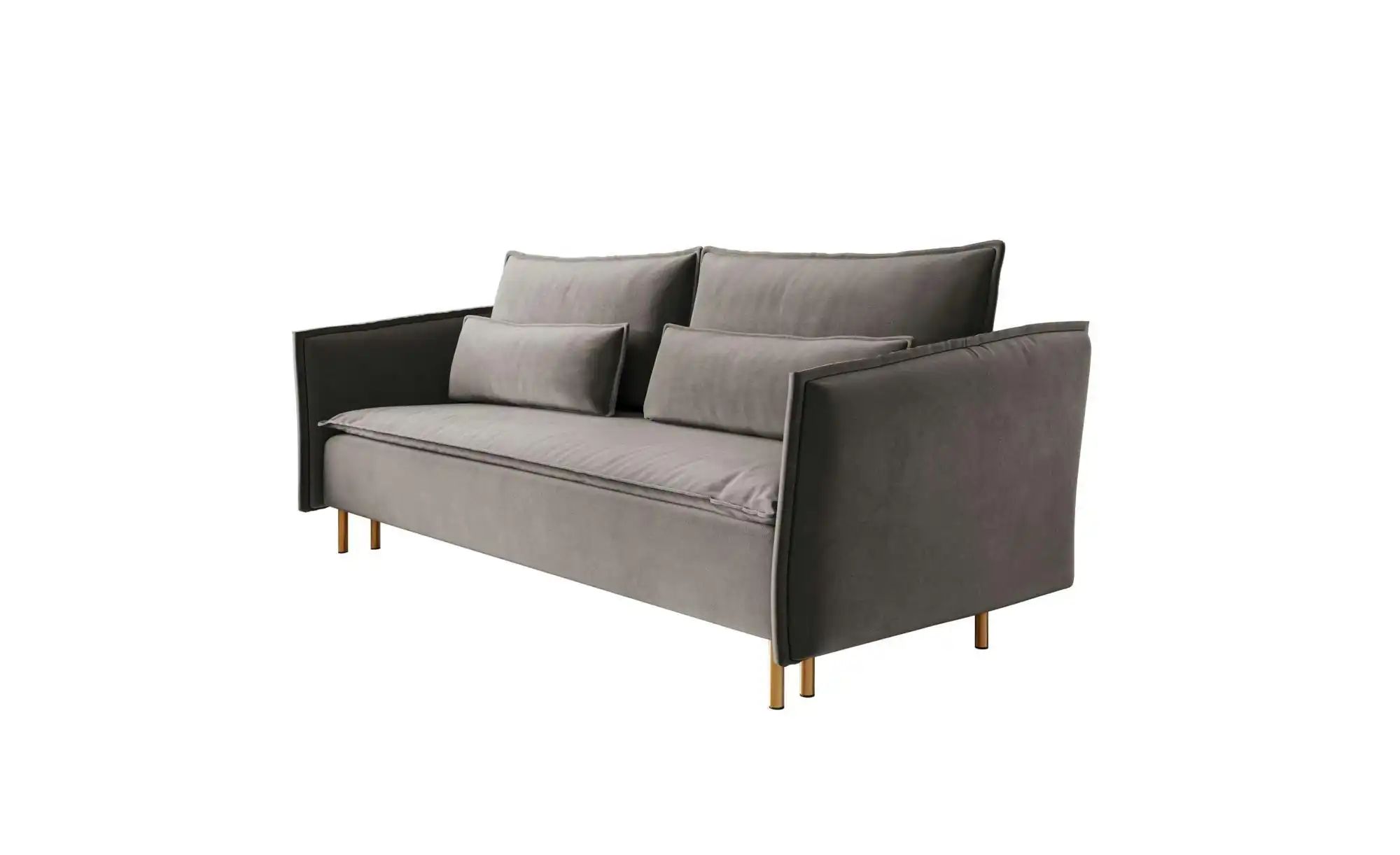 Selsey Schlafsofa  Ummo ¦ grau ¦ Maße (cm): B: 230 H: 88 Polstermöbel > Sof günstig online kaufen