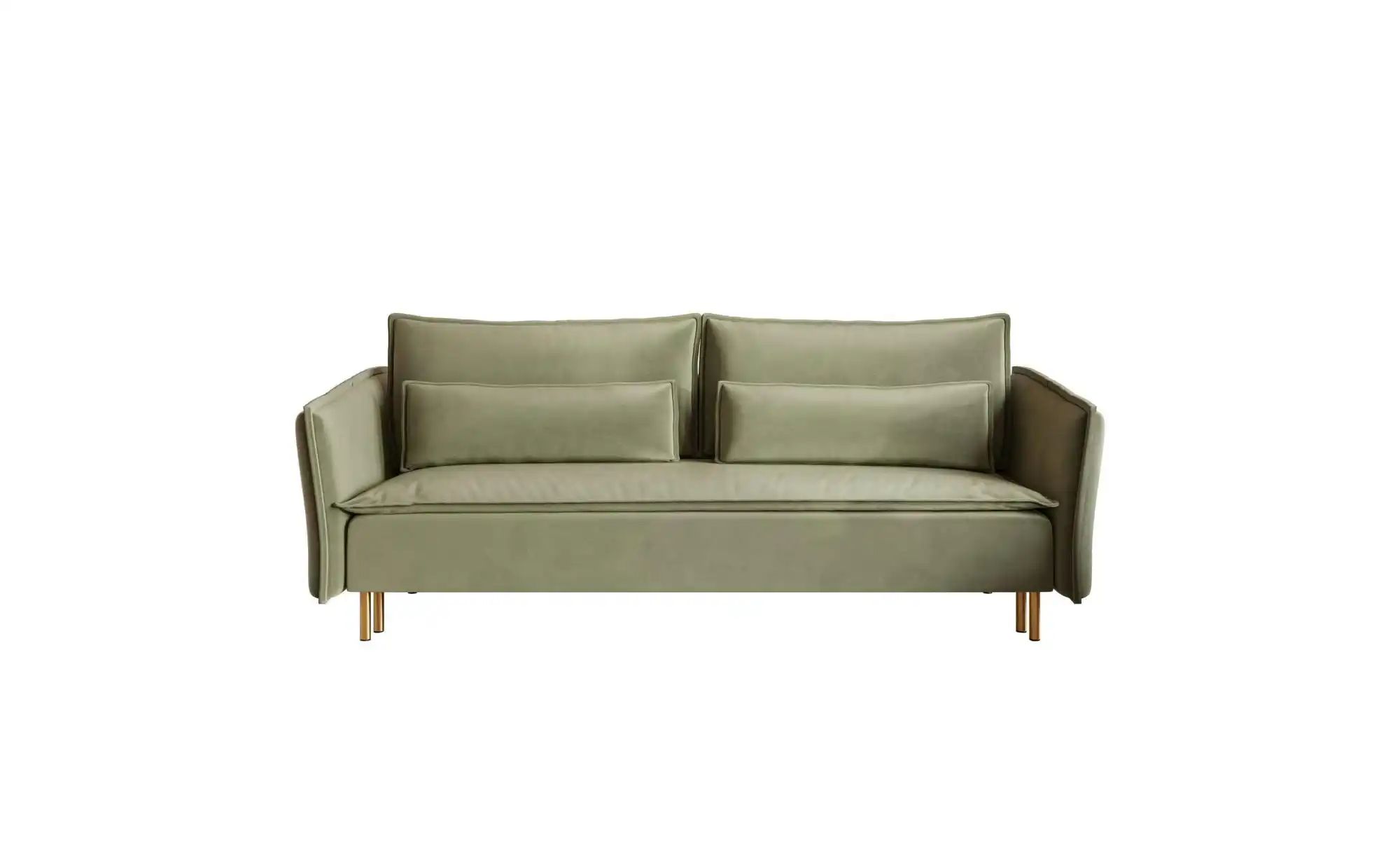 Selsey Schlafsofa  Ummo ¦ grün ¦ Maße (cm): B: 230 H: 88 Polstermöbel > Sof günstig online kaufen