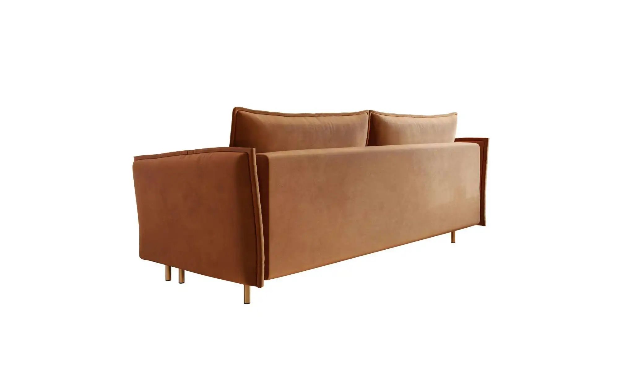 Selsey Schlafsofa  Ummo ¦ gelb ¦ Maße (cm): B: 230 H: 88 Polstermöbel > Sof günstig online kaufen