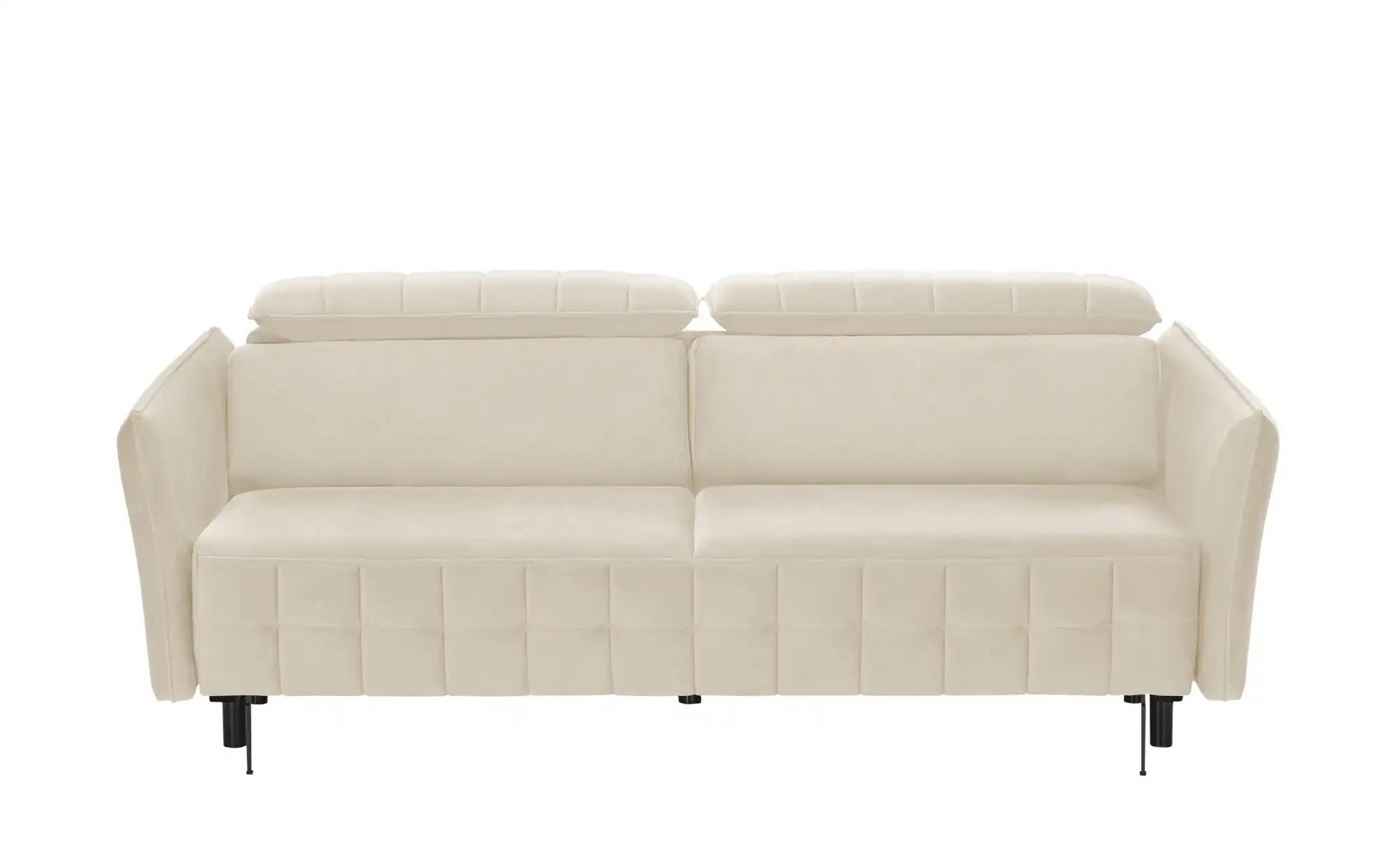 smart Schlafsofa mit verstellbaren Kopfstützen Momoka ¦ beige ¦ Maße (cm): günstig online kaufen