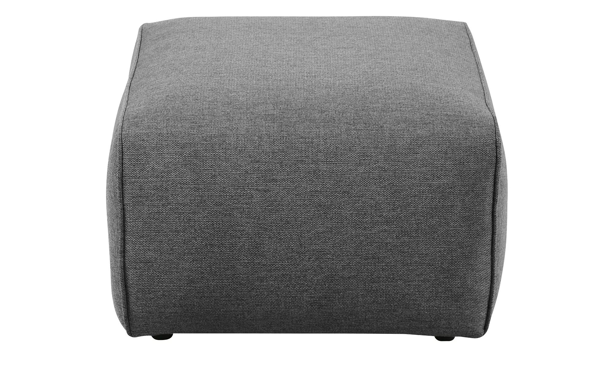 Thumbnail - SOHO Hocker  Enleen ¦ grau ¦ Maße (cm): B: 92 H: 44 T: 66.0 Polstermöbel > Hocker - Höffner